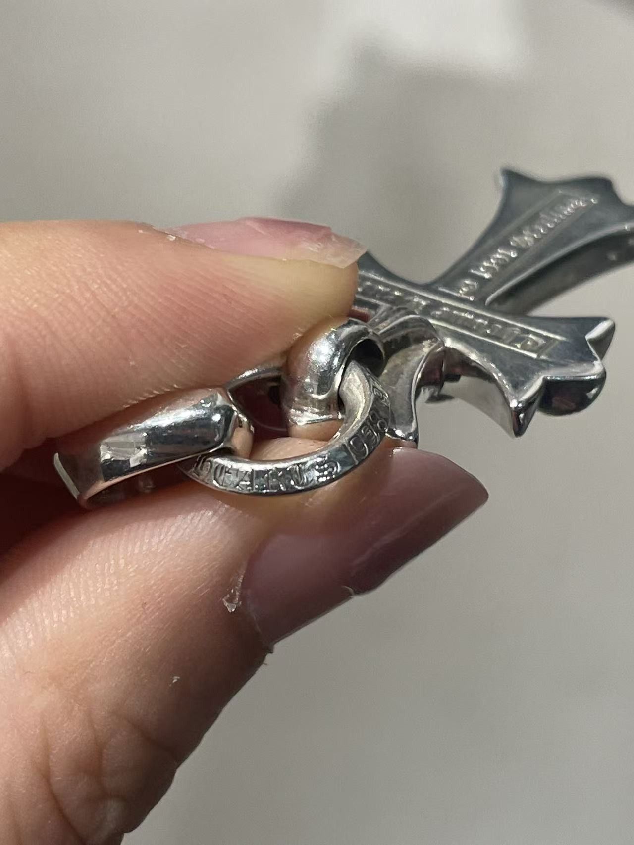 Chrome Hearts Chrome Hearts Silver Cross Pendant Size ONE SIZE - 8 Thumbnail