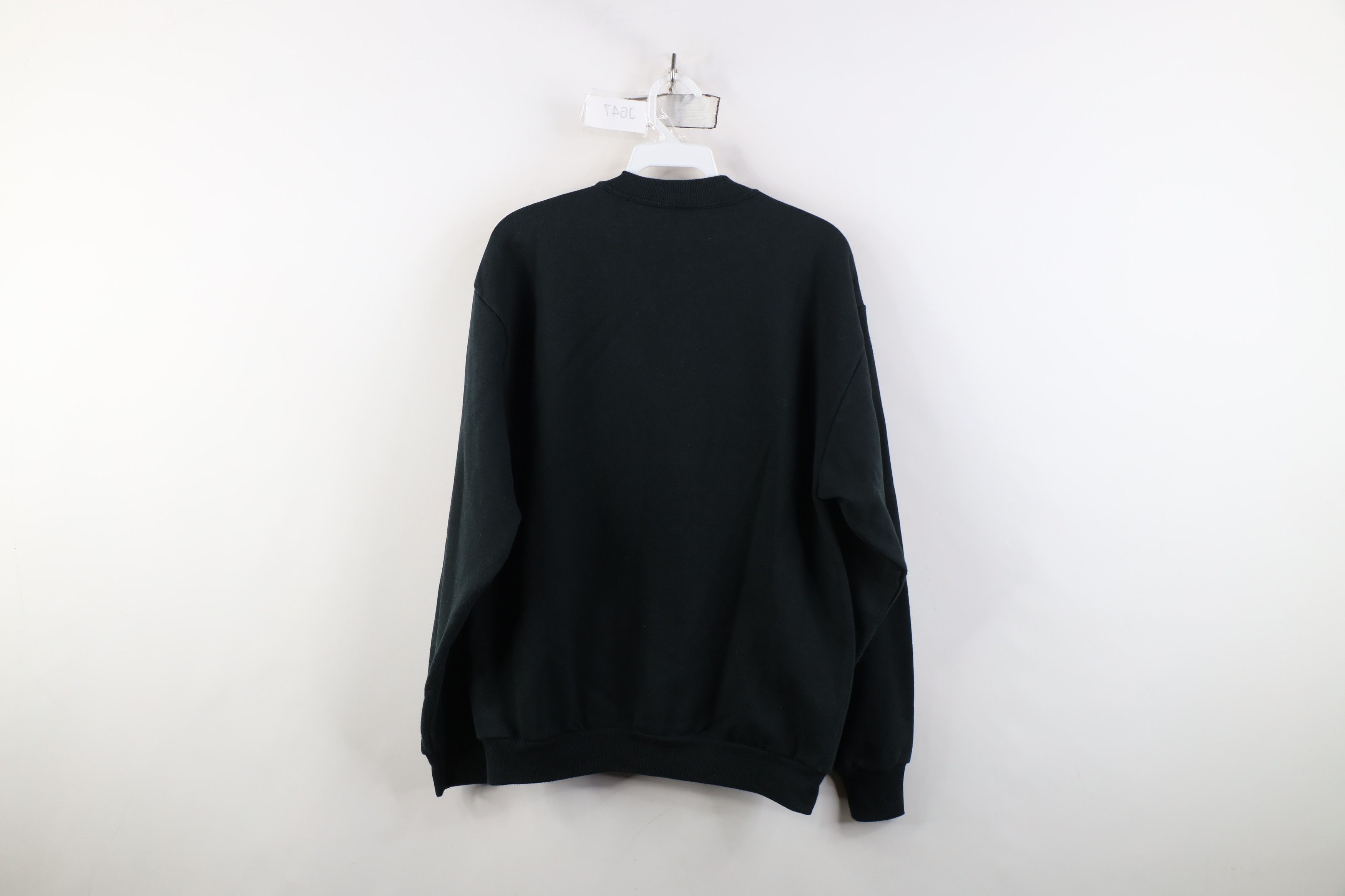 Vintage Vintage 90s Streetwear Halloween Witch Frog Sweatshirt Black Size M / US 6-8 / IT 42-44 - 12 Thumbnail