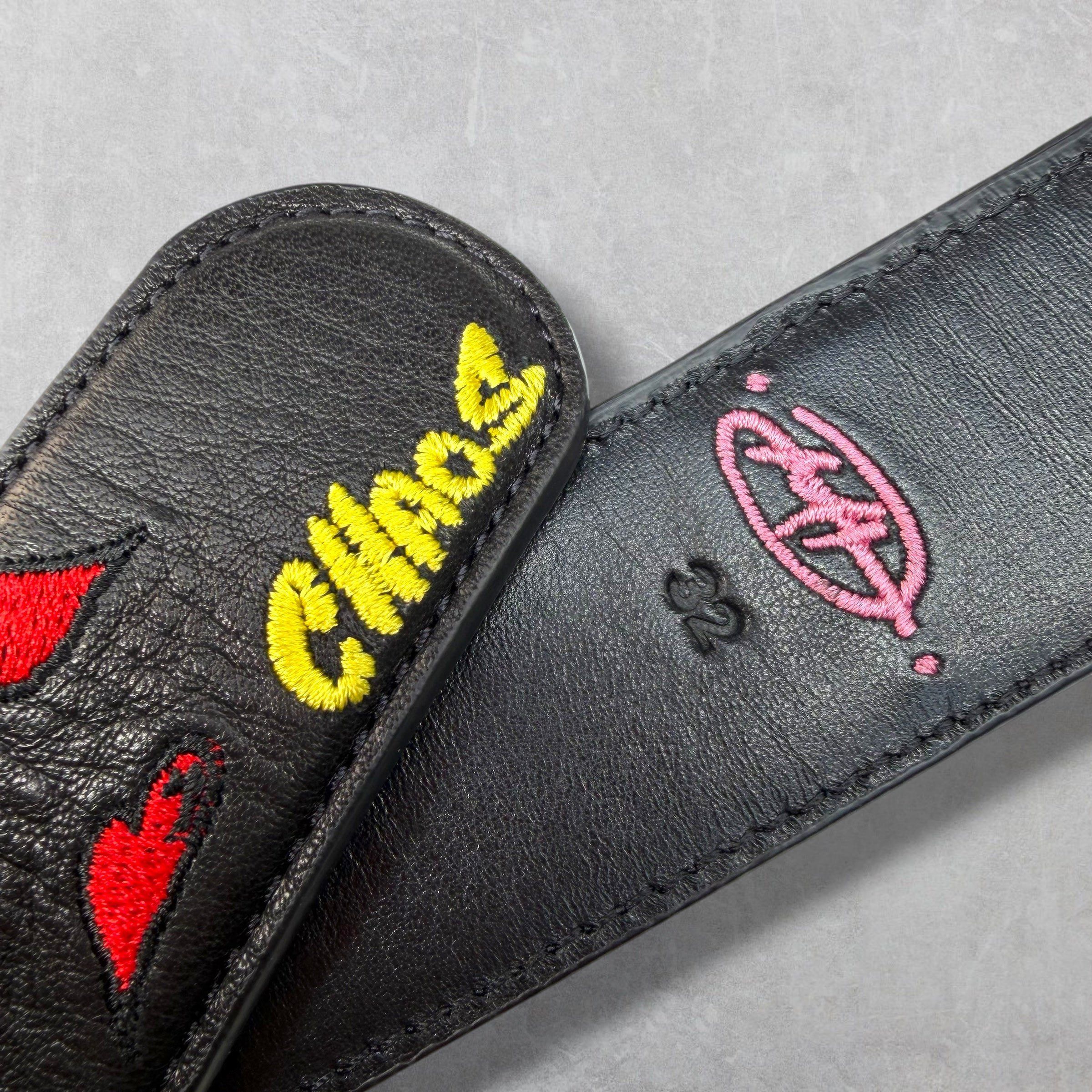 Matty Boy Matty Boy Anti Promo 99 Eyes Heart Belt 32 Size 32 - 4 Thumbnail