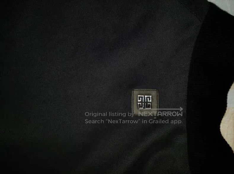 Givenchy Givenchy Men's Black Hooded Zipper Jacket Size US L / EU 52-54 / 3 - 3 Thumbnail