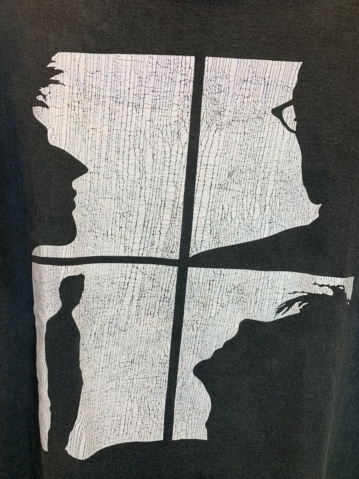 Band Tees RARE Vintage Bauhaus Resurrection Tour 90s Giant Faded Shirt Size US M / EU 48-50 / 2 - 3 Thumbnail