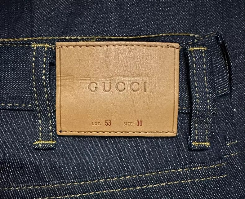 Gucci Gucci Classic primary color tannin casual denim trousers 25 Size US 30 / EU 46 - 3 Thumbnail
