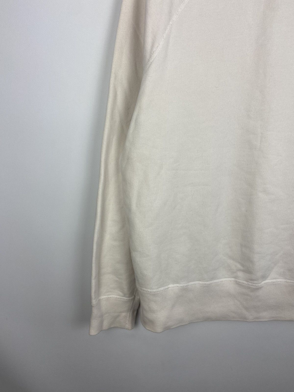 Acne Studios Acne Studios White Men's College Print Sweatshirt Sz S Size US S / EU 44-46 / 1 - 16 Thumbnail