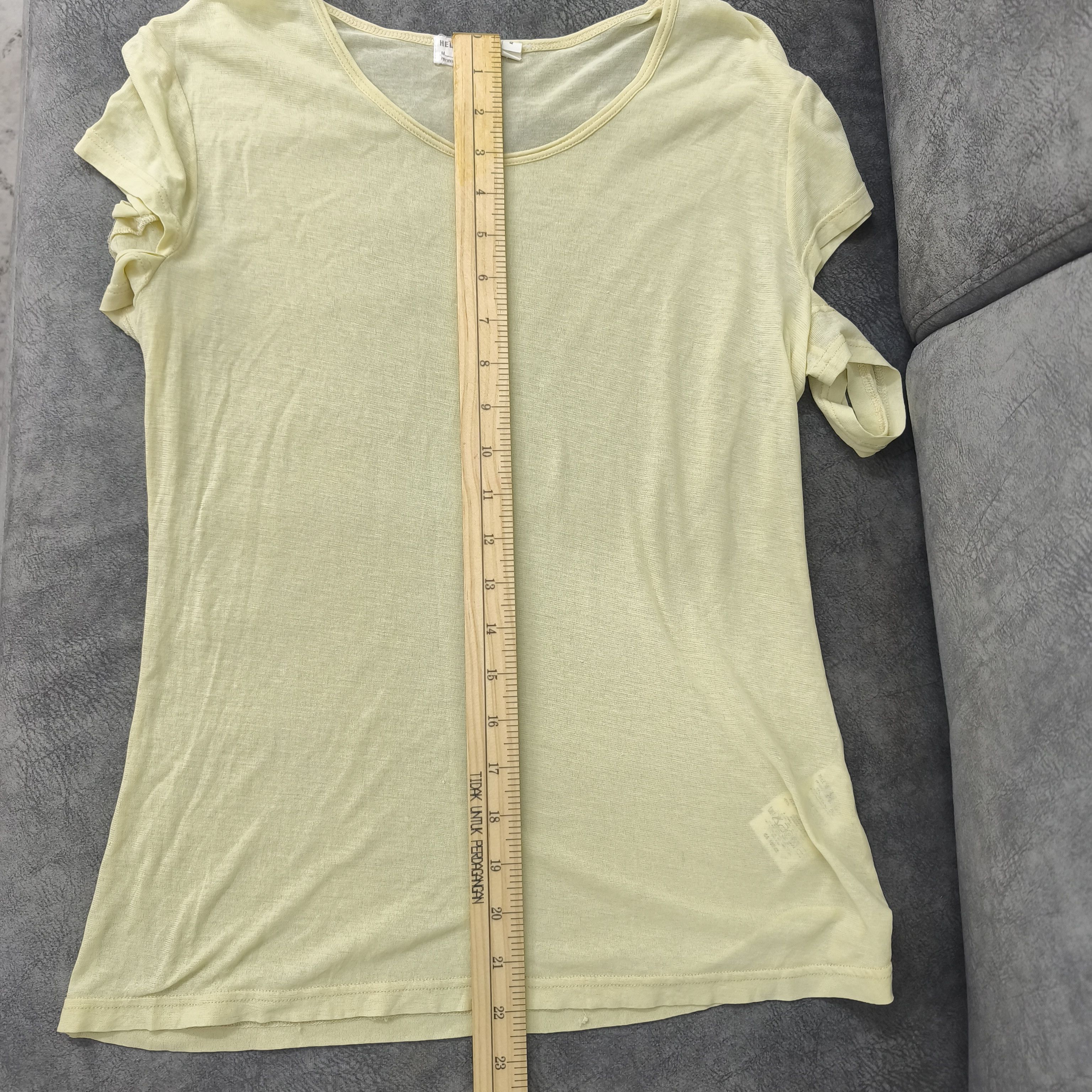 Helmut Lang Helmut Lang SS98 Slashed Sleeve Sheer Tee - Size M Size M / US 6-8 / IT 42-44 - 12 Thumbnail