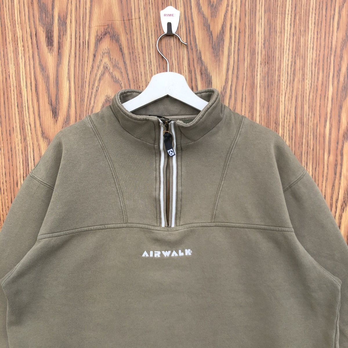 Airwalk Vintage Airwalk Half Zipper Sweatshirt Size US M / EU 48-50 / 2 - 3 Thumbnail