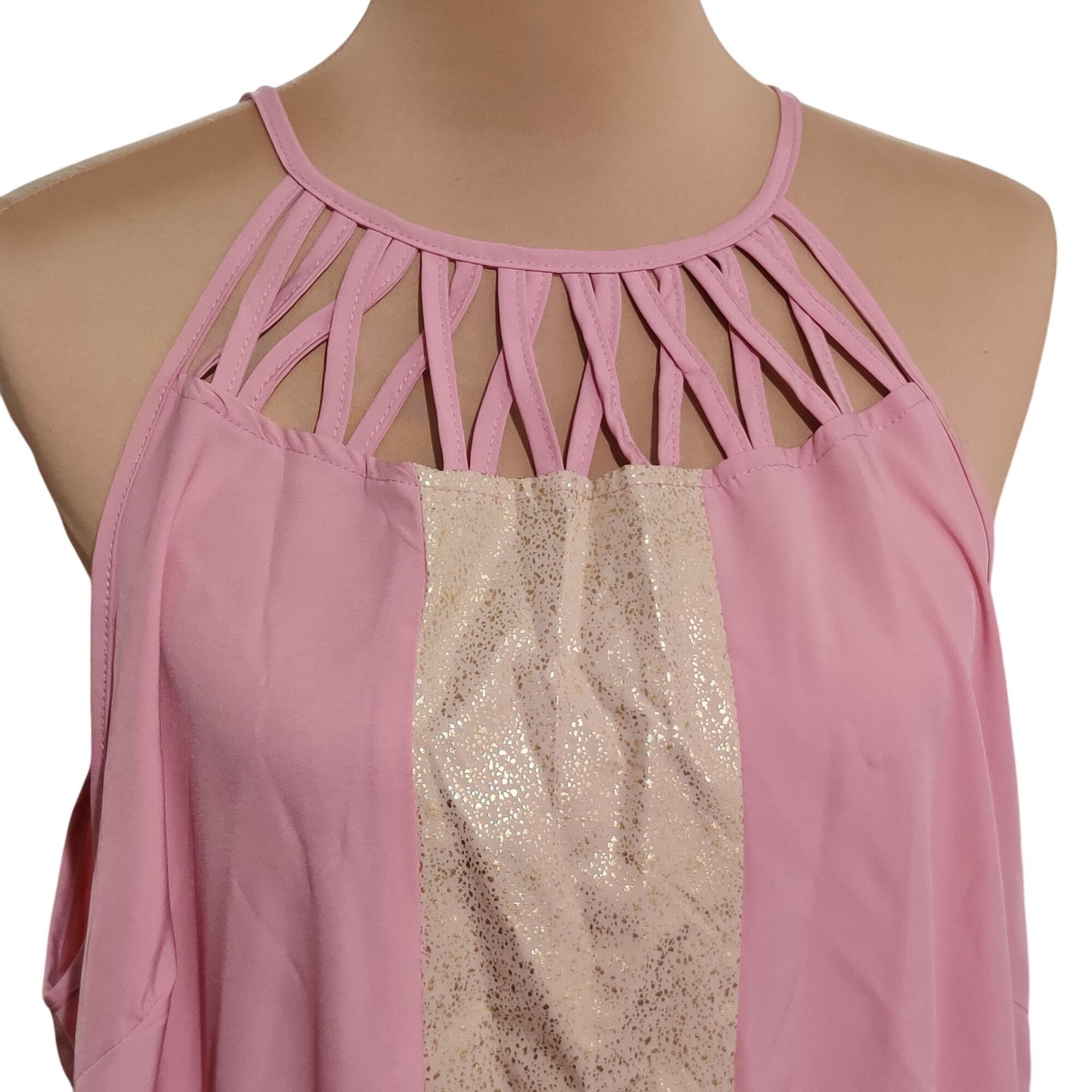Shein Shein Womens Plus Size Dress Cut Out Halter Neckline Dress P Size 3XL / US 20-22 - 2 Thumbnail