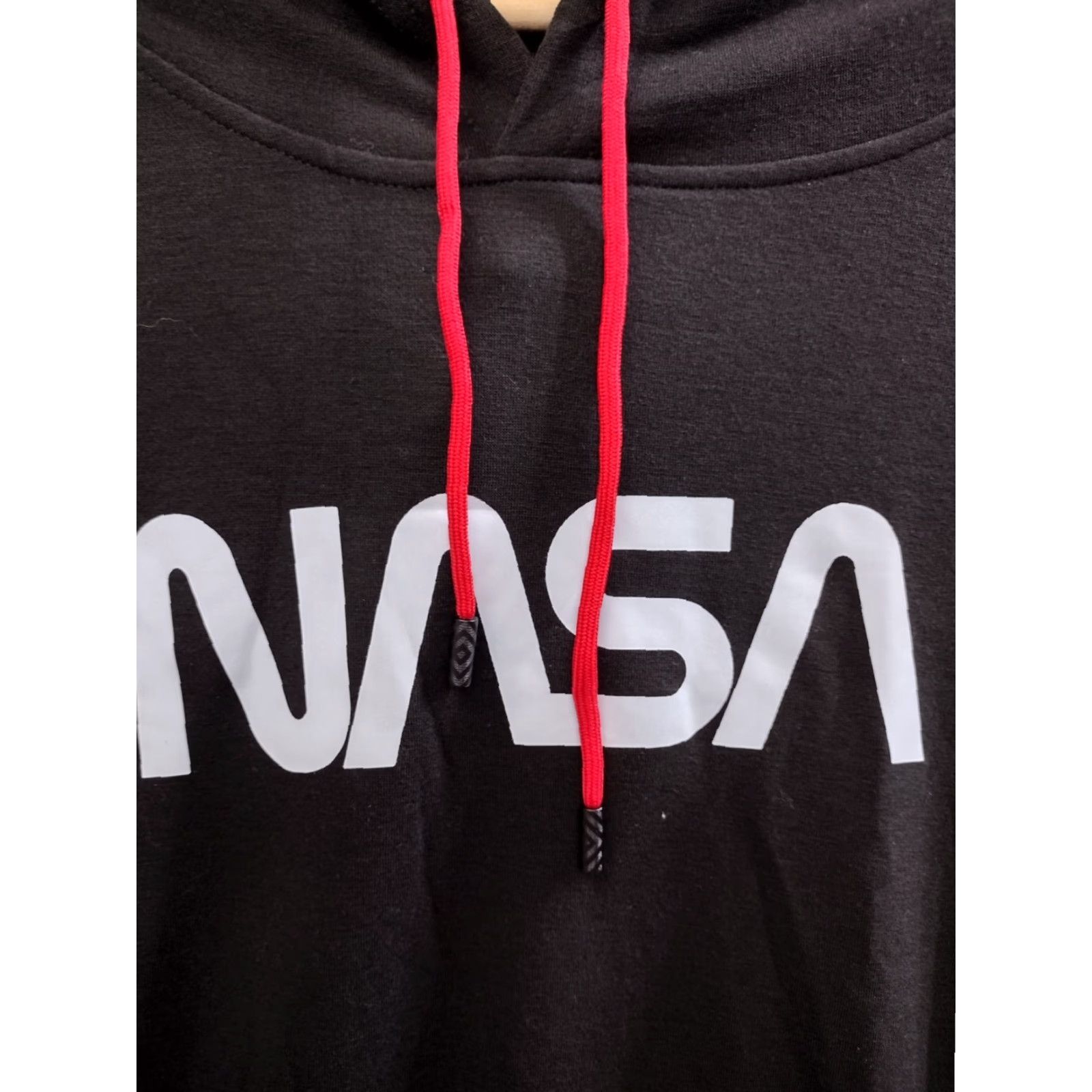 NASA NASA Unbranded Logo Hoodie Sweatshirt Black/Red Size L Mens Size US L / EU 52-54 / 3 - 7 Thumbnail