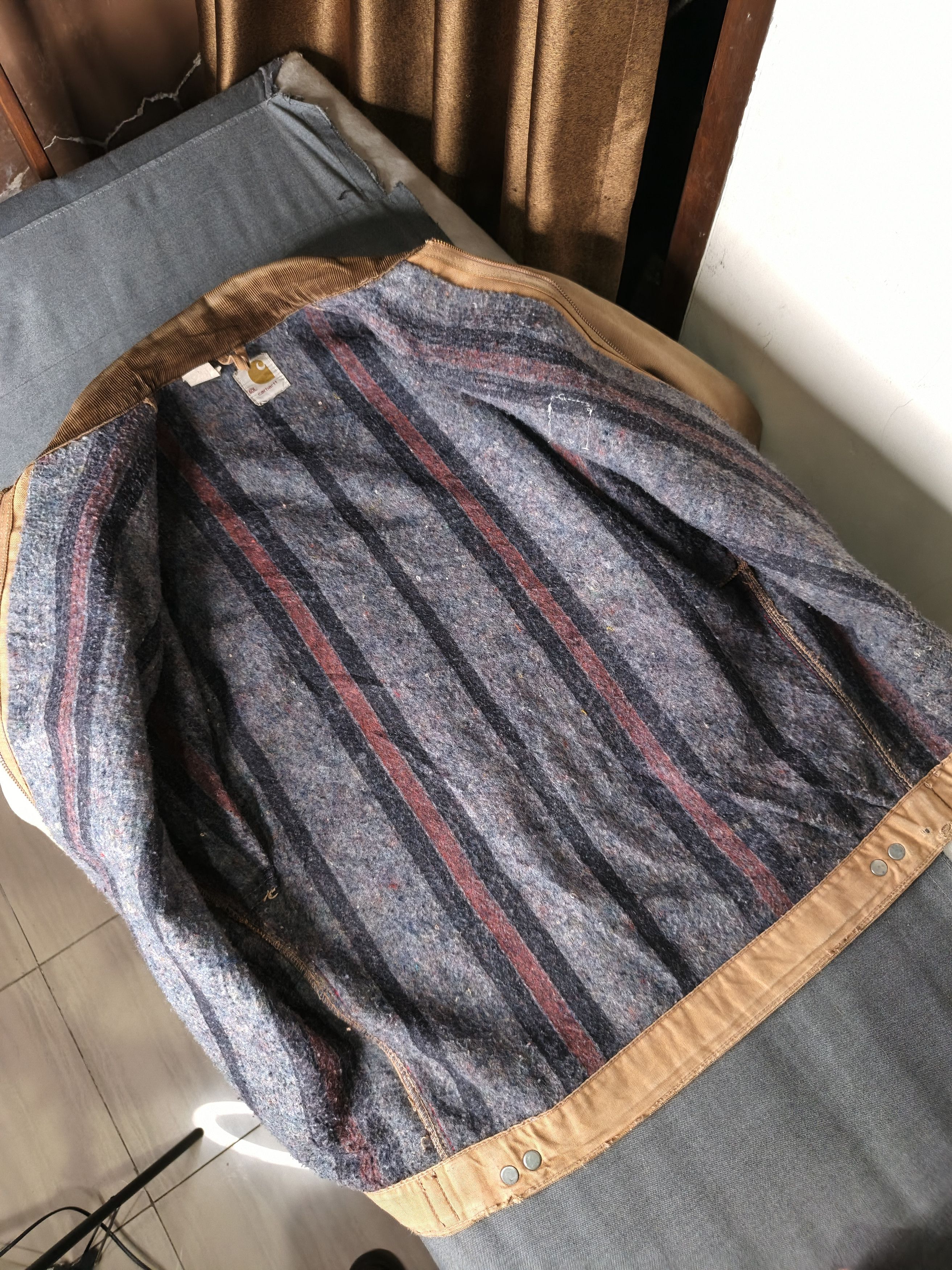 Carhartt Vintage 1970s Carhartt Detroit 6BLJ Scovill & Talon Zippers Size US M / EU 48-50 / 2 - 6 Thumbnail
