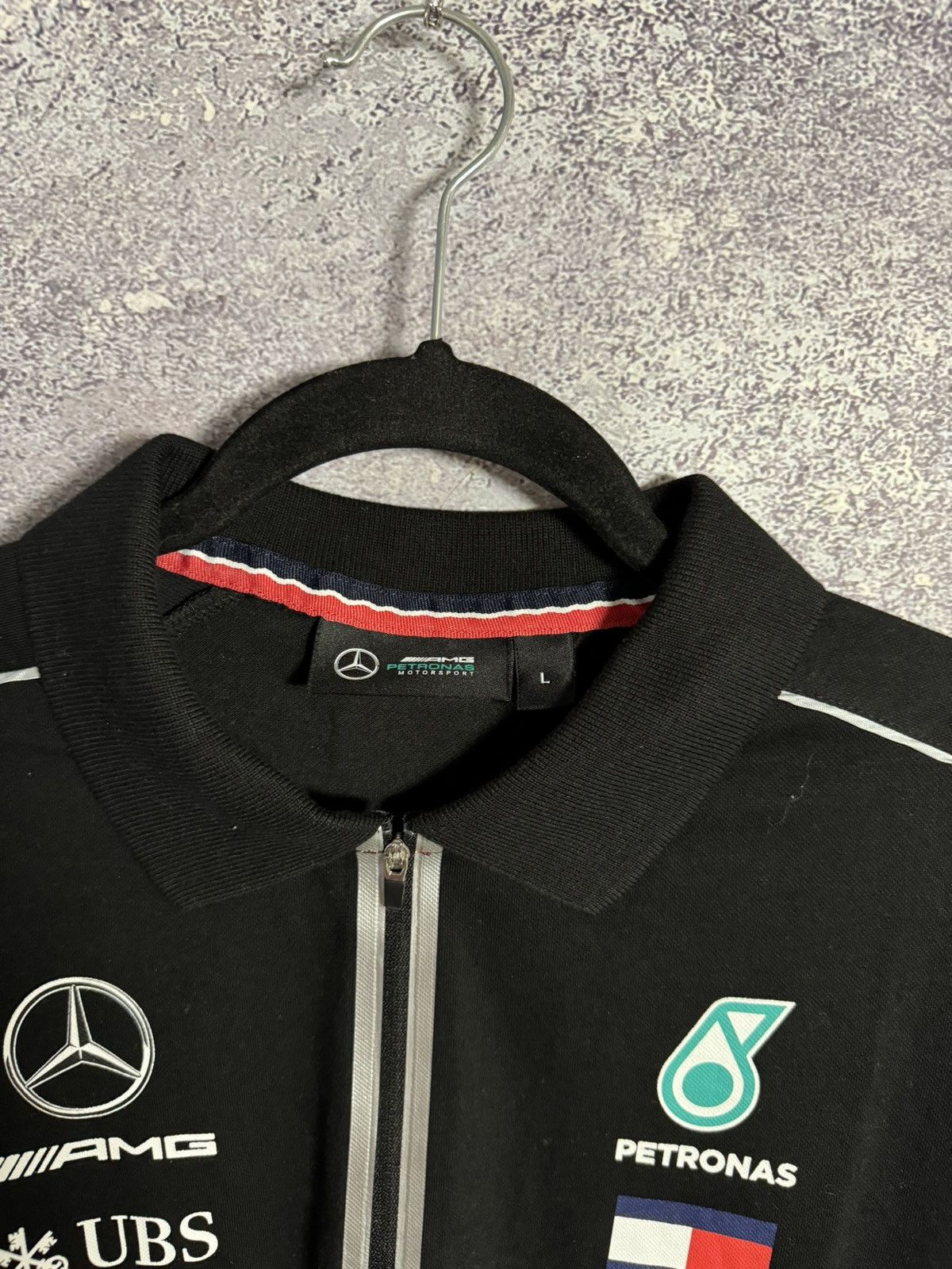 Formula 1 × Hugo Boss × Mercedes-Benz Petronas AMG Mercedes Benz Racing Team TH Polo Shirt Size US L / EU 52-54 / 3 - 9 Thumbnail