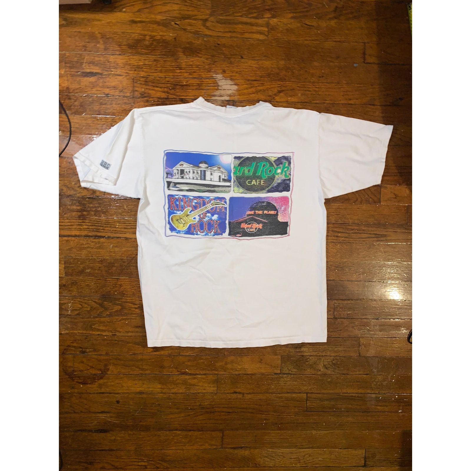 Hard Rock Cafe × Vintage Hard Rock Cafe Orlando USA White Heavyweight T Shirt Large Size US L / EU 52-54 / 3 - 1 Thumbnail