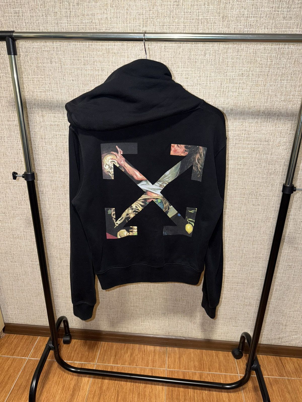 Off-White OFF WHITE PASCAL ARROWS BLACK HOODIE Size US XS / EU 42 / 0 - 1 Thumbnail