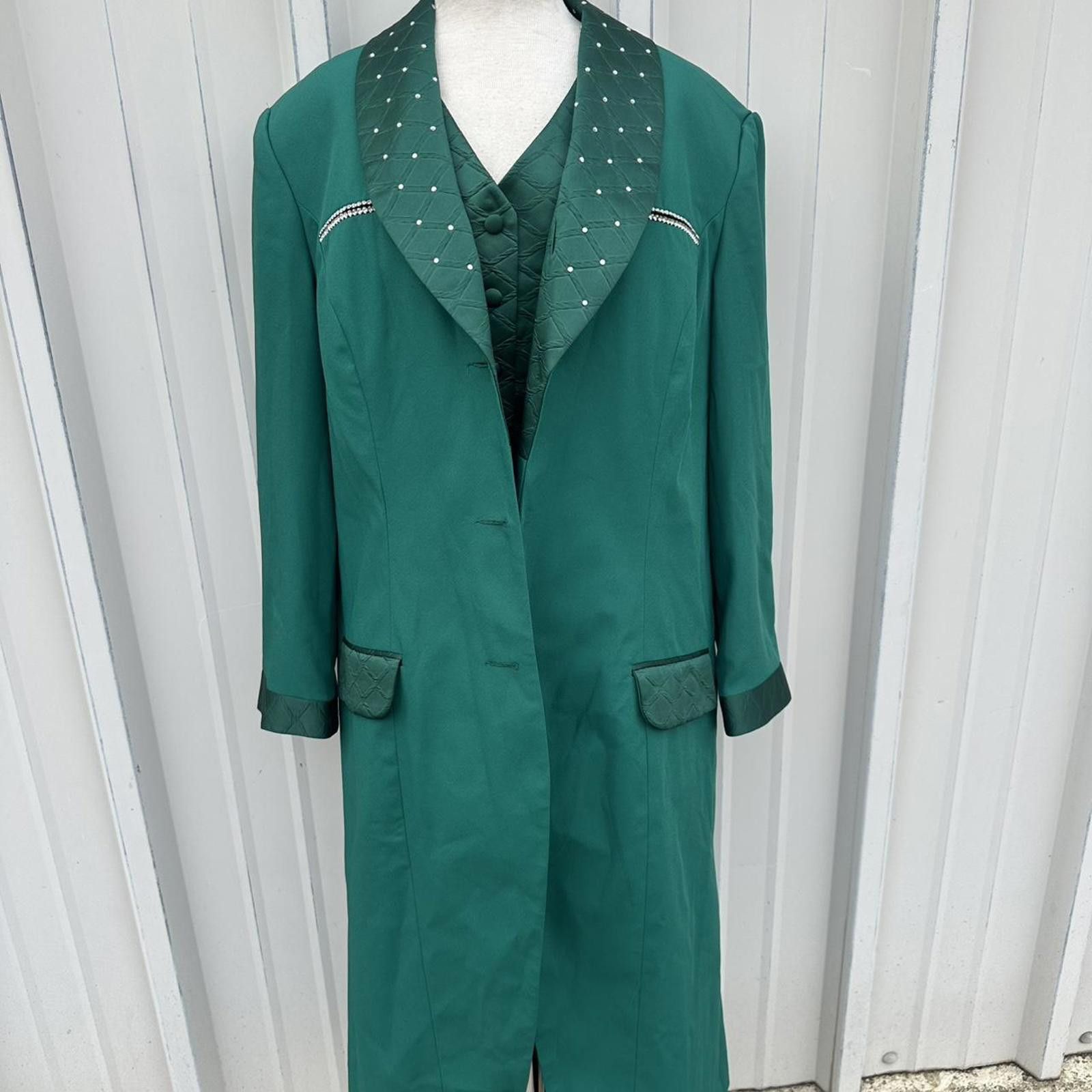 Other Vintage KB Stella Louise Coat/vest Combo Size 20 Size M / US 6-8 / IT 42-44 - 1 Thumbnail