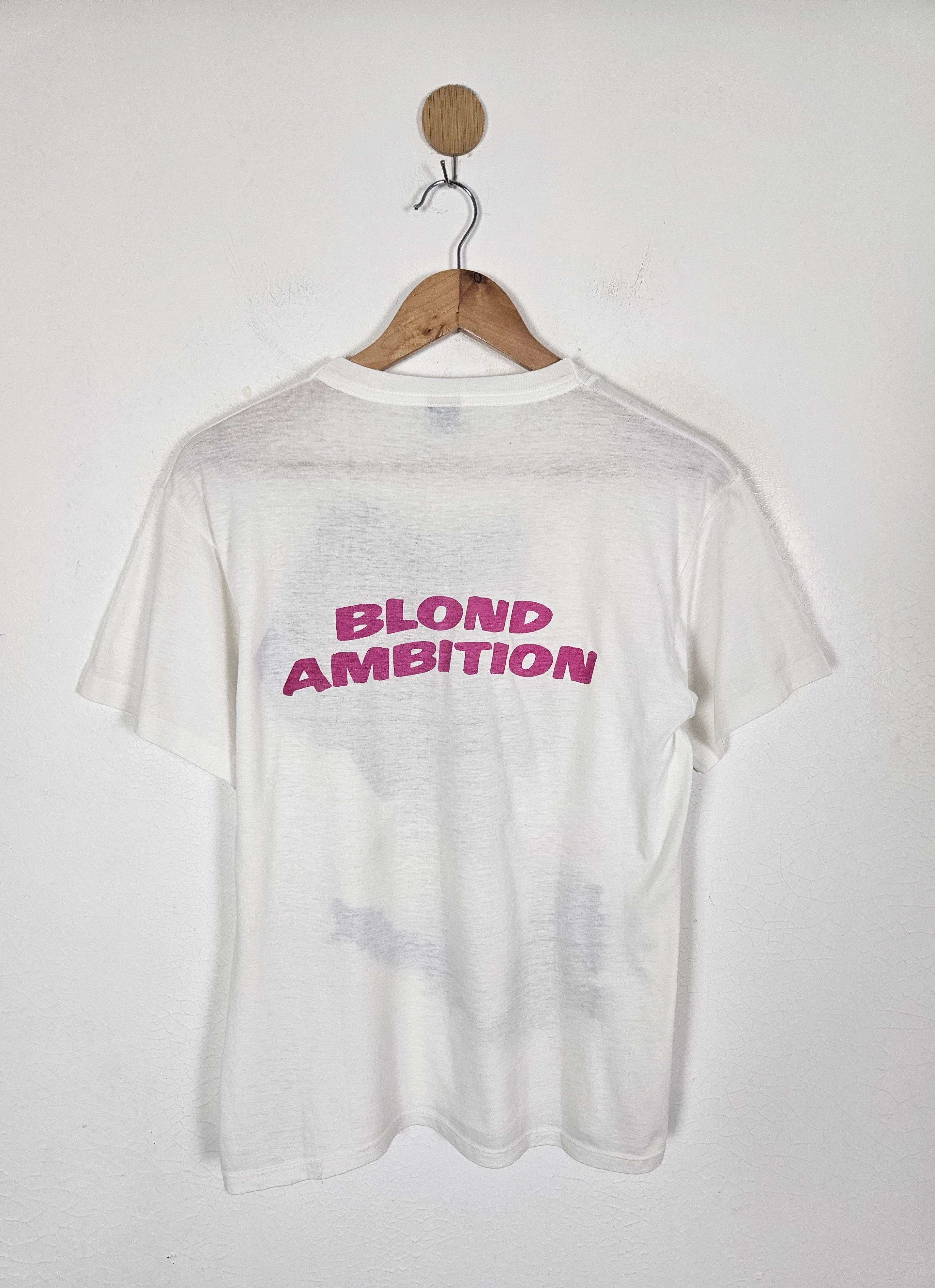 Band Tees Vintage Madonna Blond Ambition 1990 World Tour Tee Size US M / EU 48-50 / 2 - 2 Thumbnail
