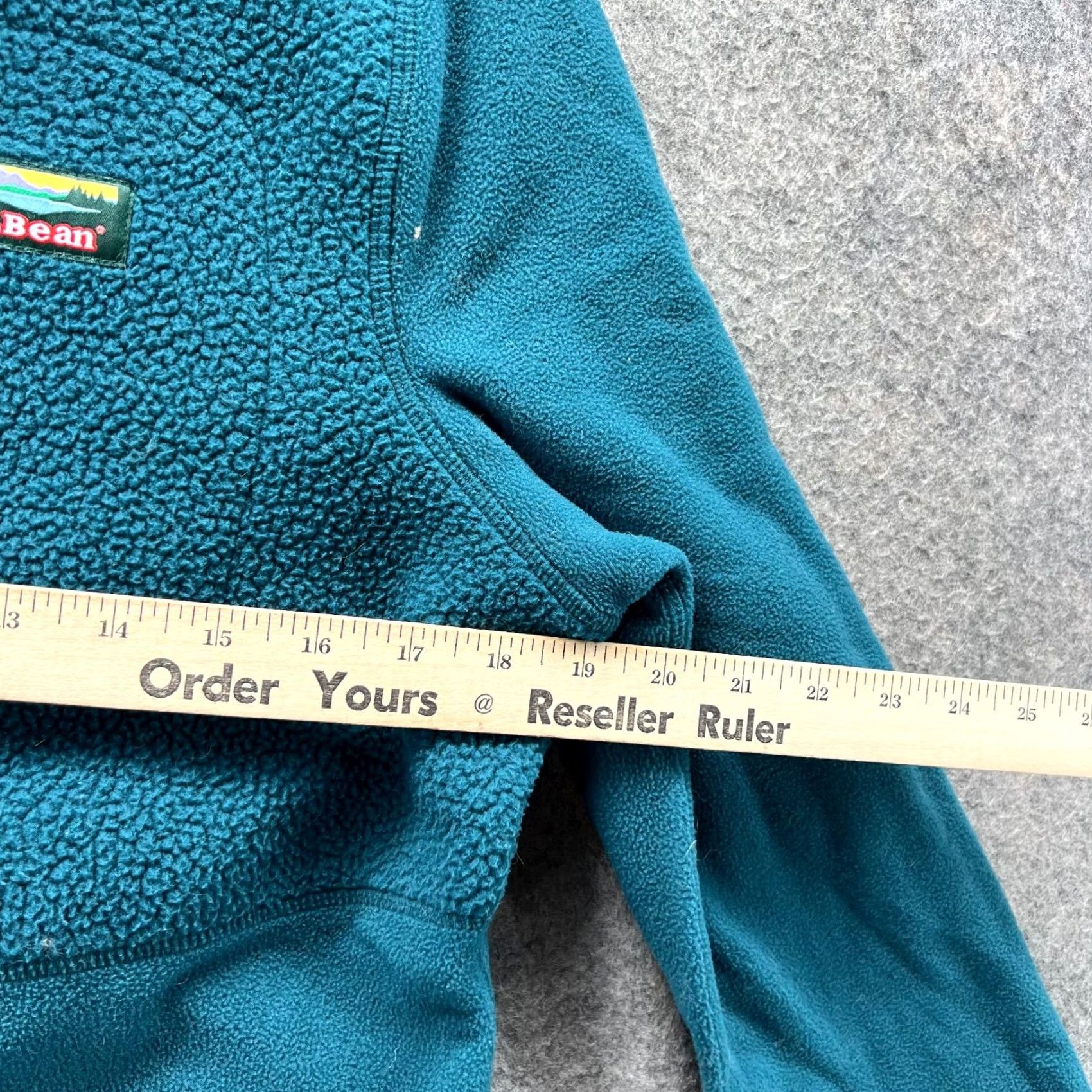 Vintage VINTAGE LL Bean Sweater Women Small Teal Blue 1/2 Zip Fleece Pullover Winter Holiday Shirts Mens Womens Size S / US 4 / IT 40 - 5 Thumbnail