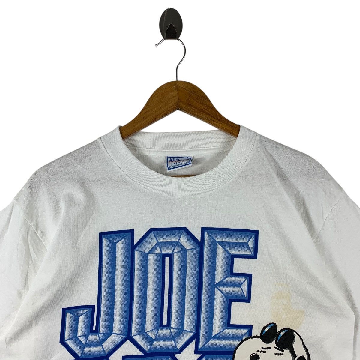 Cartoon Network Vintage SNOOPY JOE COOL cartoon big print tee Size US M / EU 48-50 / 2 - 2 Thumbnail