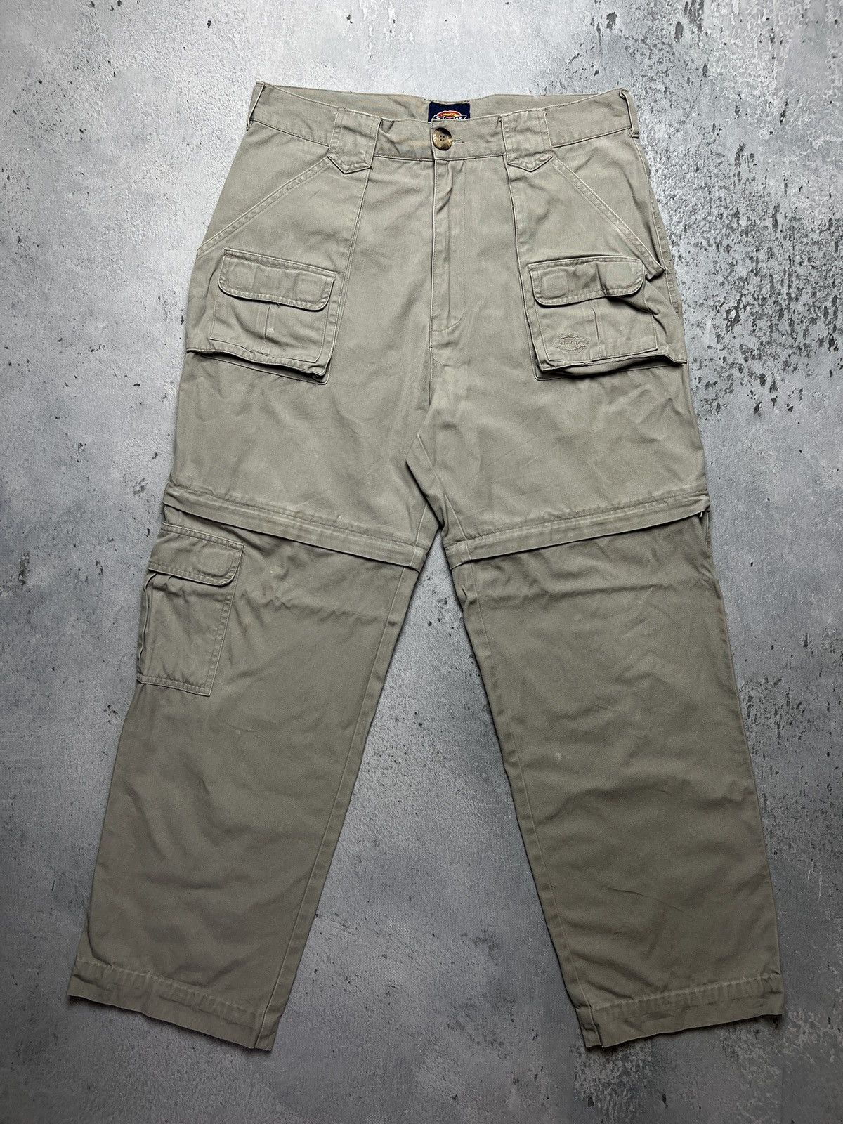 Dickies Vintage Dickies 2in1 Cargo Pants transformer Shorts y2k 00s Size US 34 / EU 50 - 3 Thumbnail