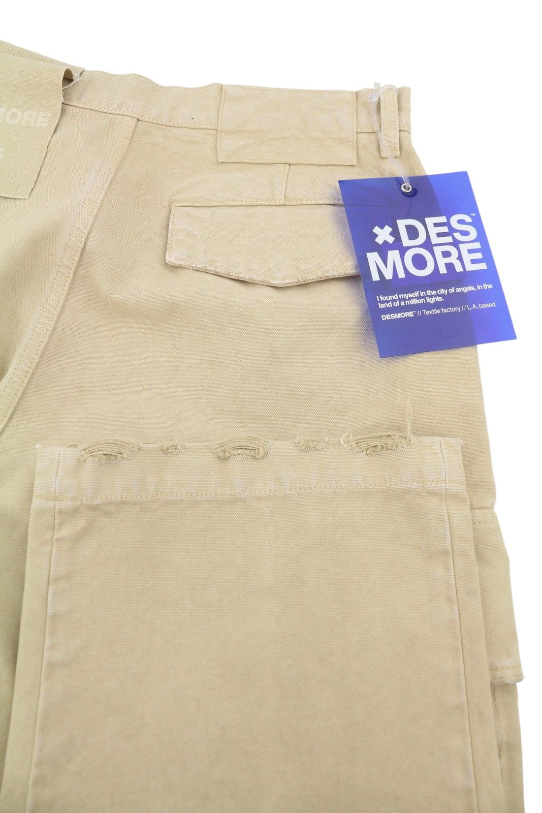 Other CARGO W32 Light Brown Distress Zip Pockets 87848 Size US 32 / EU 48 - 6 Thumbnail