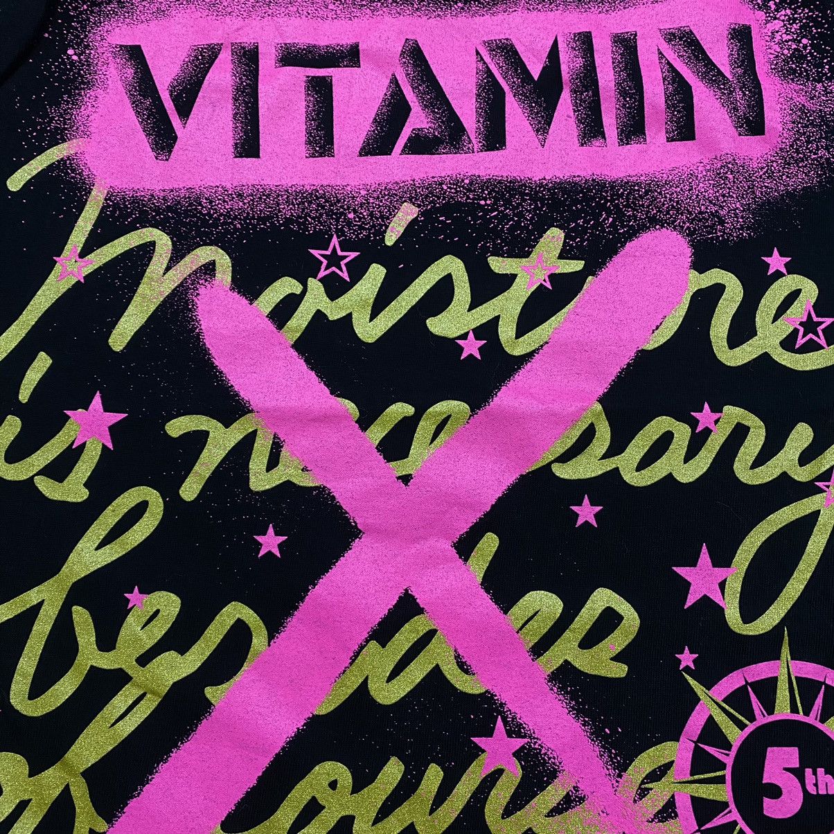Band Tees × Japanese Brand × Vintage Vitamin X band Size US S / EU 44-46 / 1 - 4 Thumbnail
