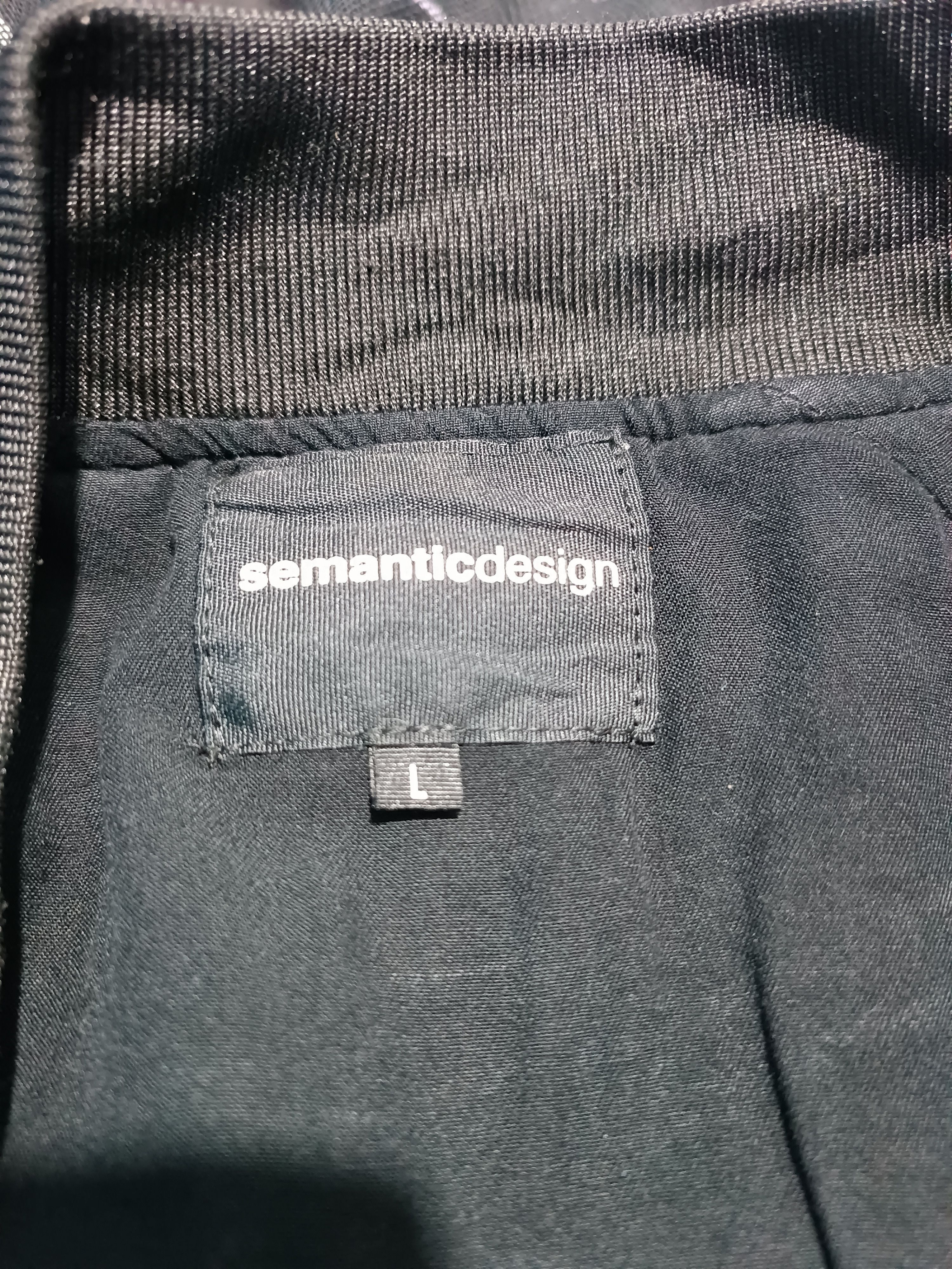 semanticdesign Sematic Design Mesh Rayon Abstract Print Bomber Jacket Size US L / EU 52-54 / 3 - 12 Thumbnail