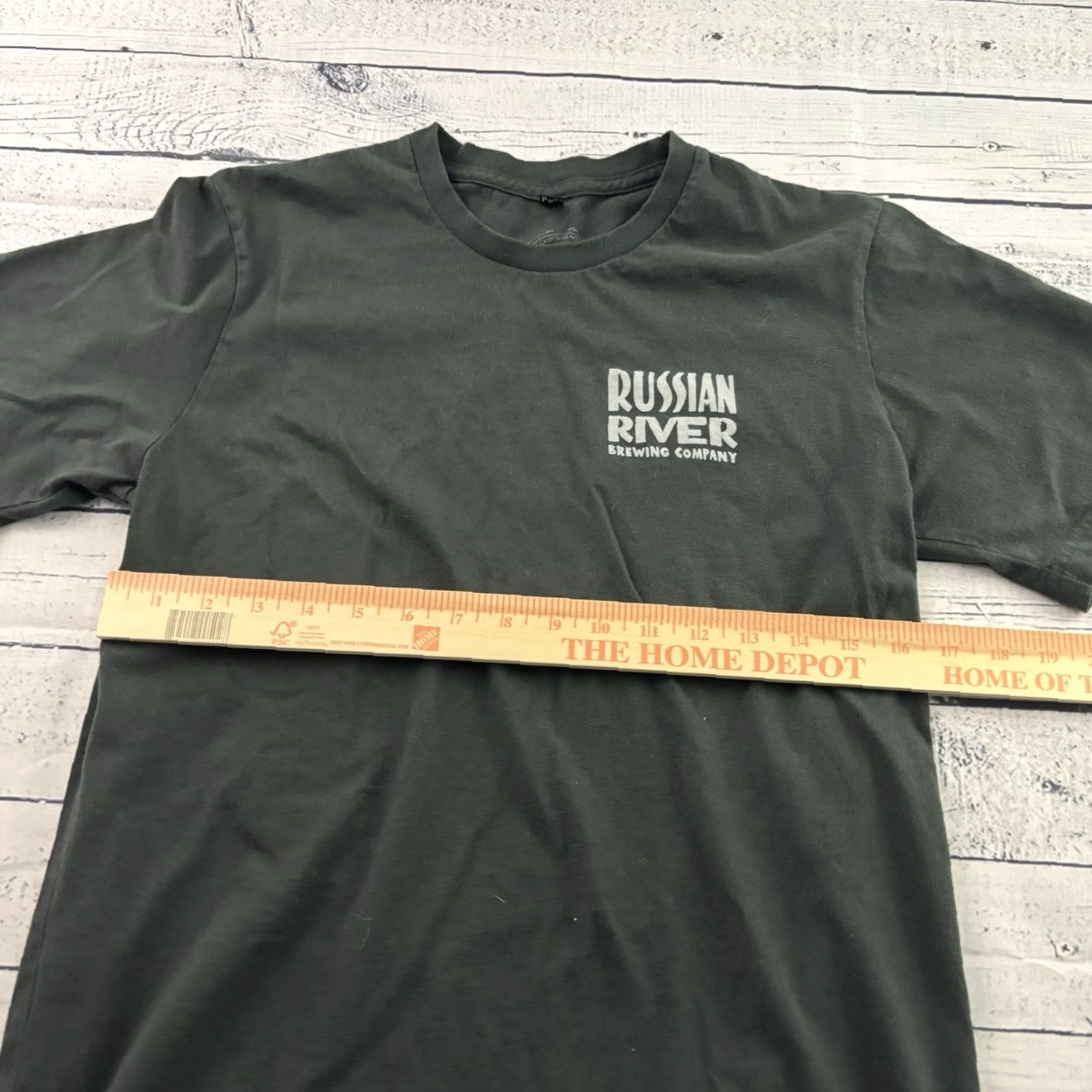 Vintage Russian River Brewing Pliny the Elder Short Sleeve T Shirt Mens M Gray Nike? Size US M / EU 48-50 / 2 - 5 Thumbnail