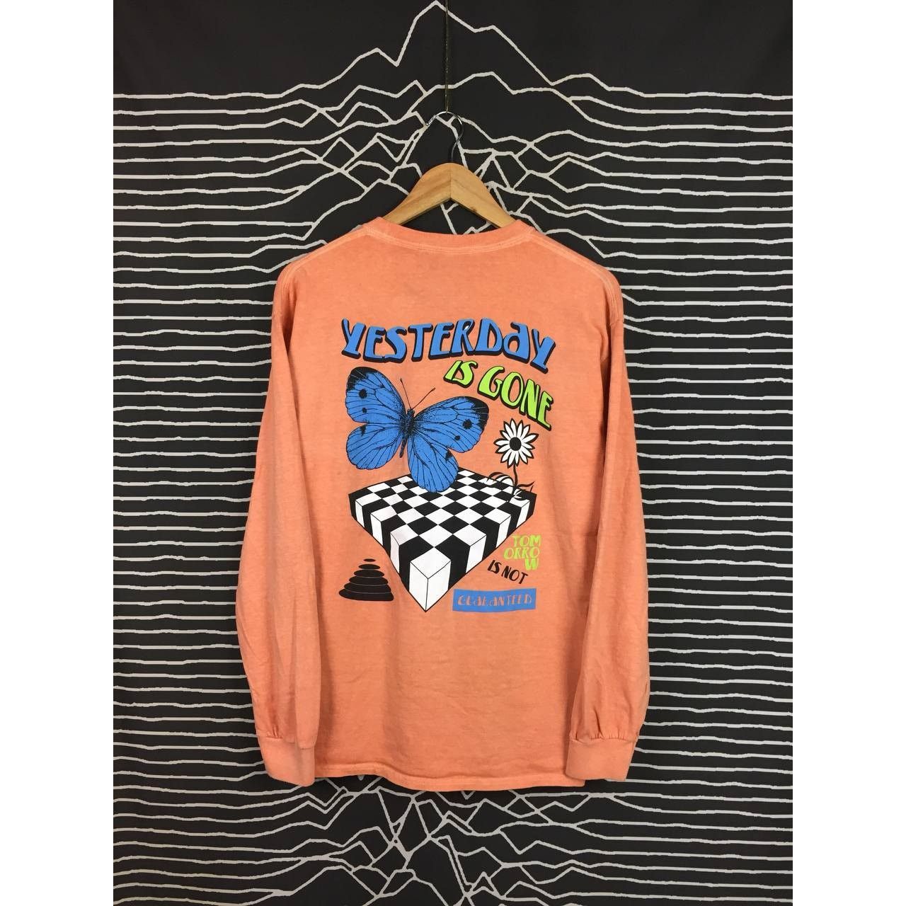 Pacsun × Vintage Pacsun Los Angeles Yesterday Is Gone Graphic Longsleeve Tee Size US M / EU 48-50 / 2 - 2 Thumbnail