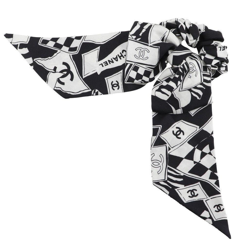 Chanel Chanel Chanel Coco Mark Silk Scrunchie Others Other DUTY FREE for USA Size ONE SIZE - 1 Thumbnail