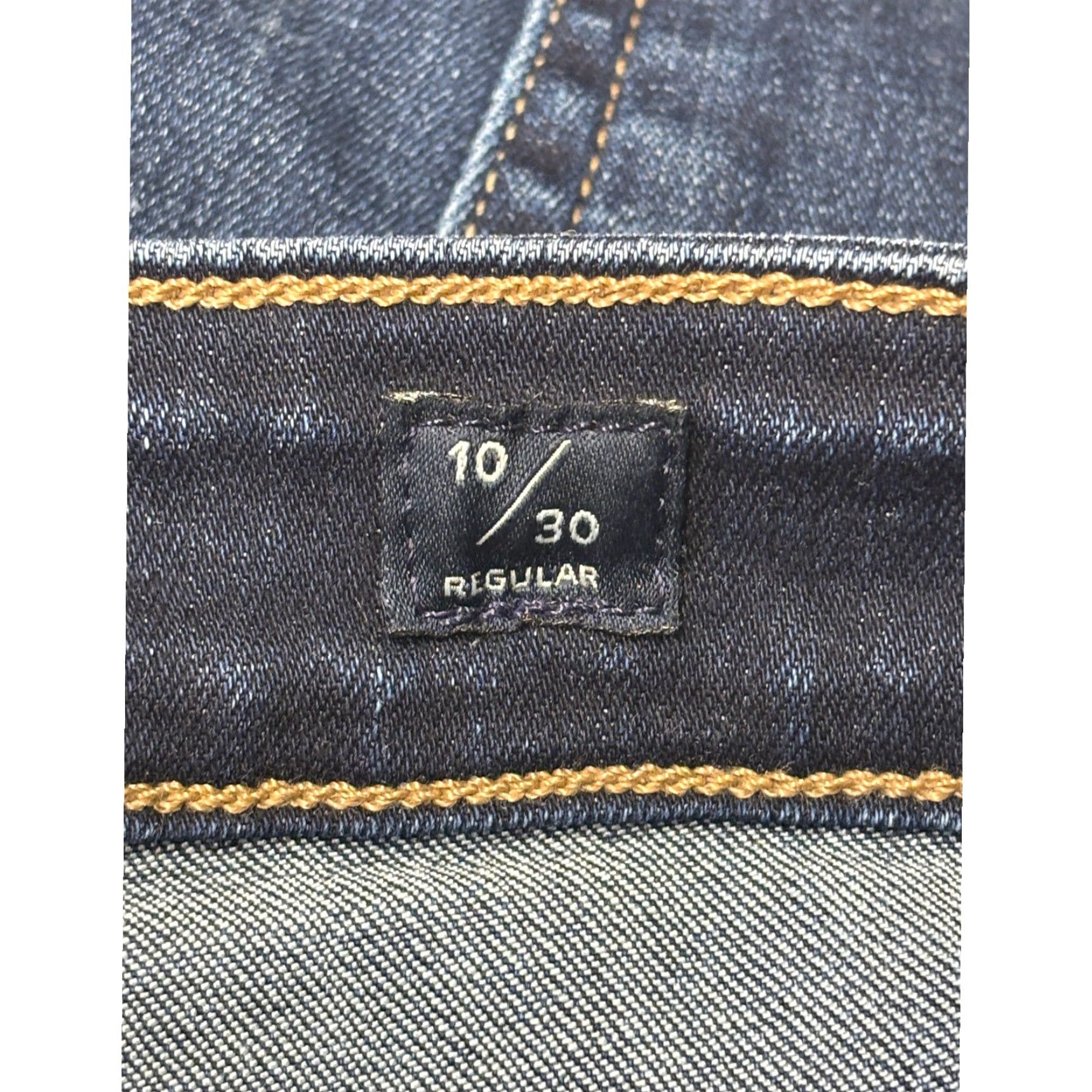 Lucky Brand Lucky Brand Jeans Women 31 30 Dark Wash Straight Leg Denim Premium Orta Stretch 5-Pocket Logo Patch Size 24" / US 00 / IT 34 - 7 Thumbnail