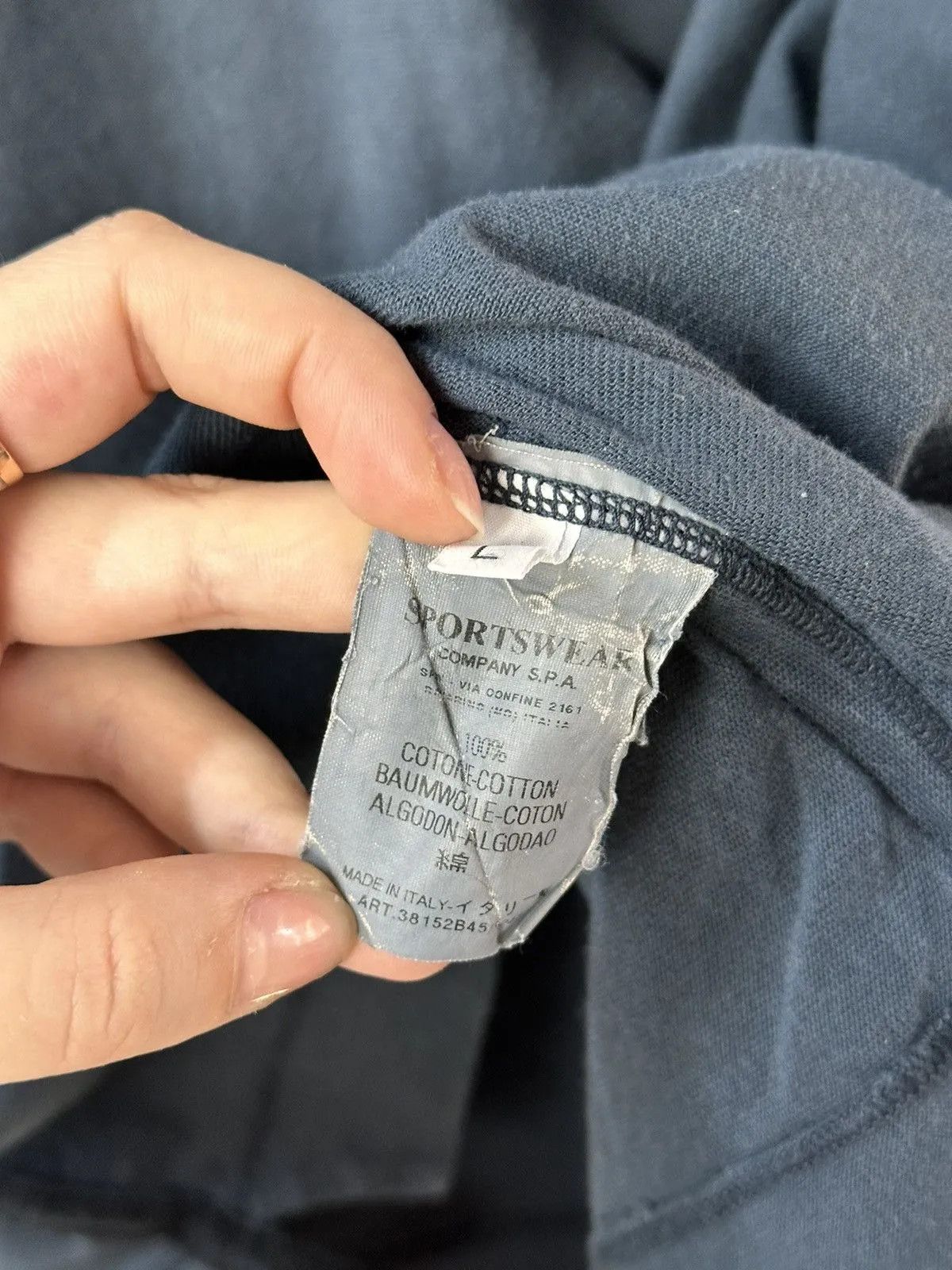 Massimo Osti 👉 Vintage Stone Island Sweater Jacket Massimo Osti Y2K Size US L / EU 52-54 / 3 - 8 Thumbnail