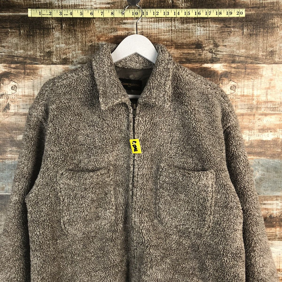 Japanese Brand Gianni Valentino Brown Parkas jacket coat #A1291 Size US L / EU 52-54 / 3 - 5 Thumbnail