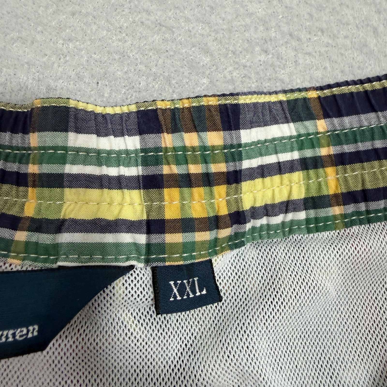 Polo Ralph Lauren Vintage Polo Ralph Lauren Plaid Swim Trunks 2XL Plaid Size US 38 / EU 54 - 7 Thumbnail