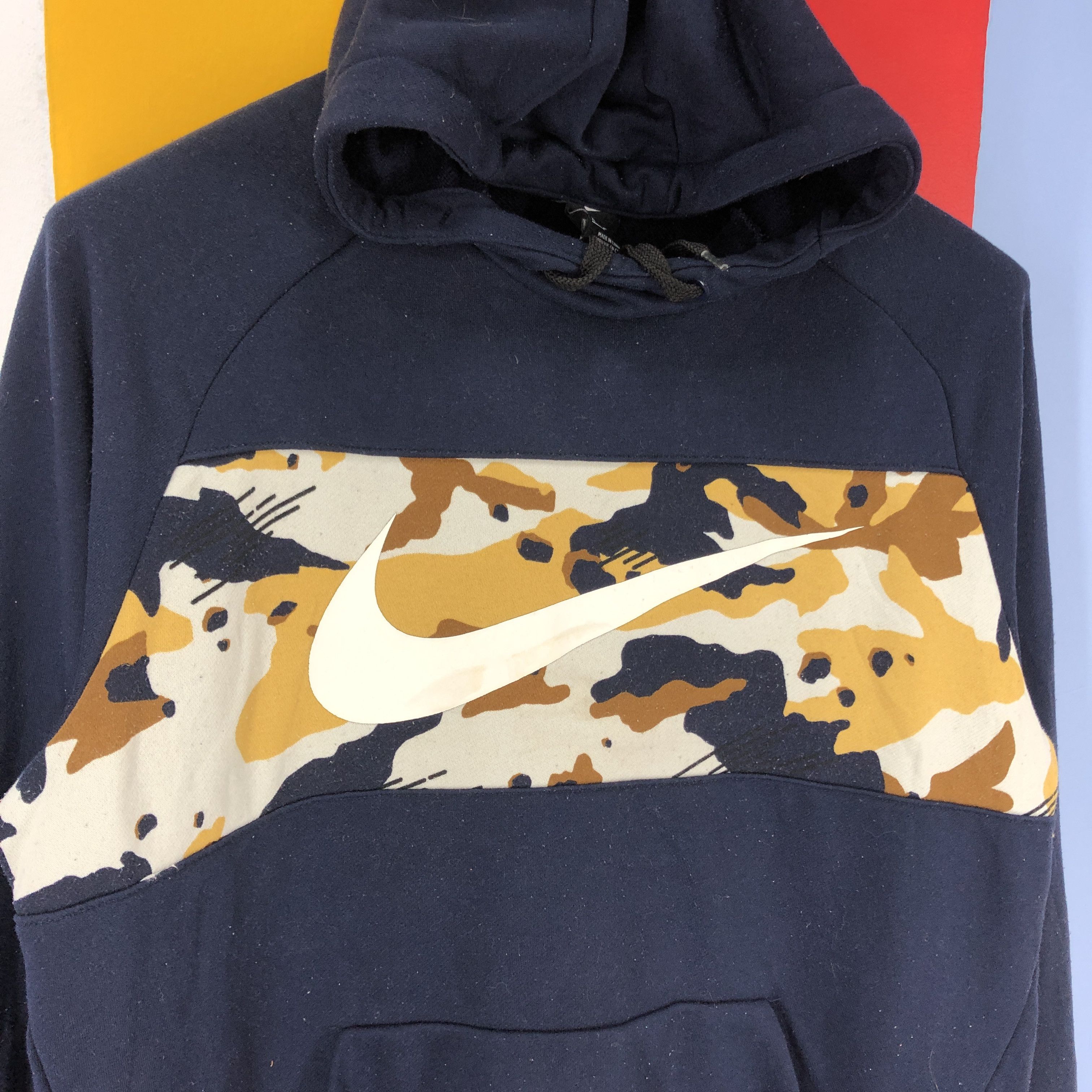 Nike NIKE DRI FIT Camouflage Hoodie Pullover #0898/AH Size US M / EU 48-50 / 2 - 3 Thumbnail