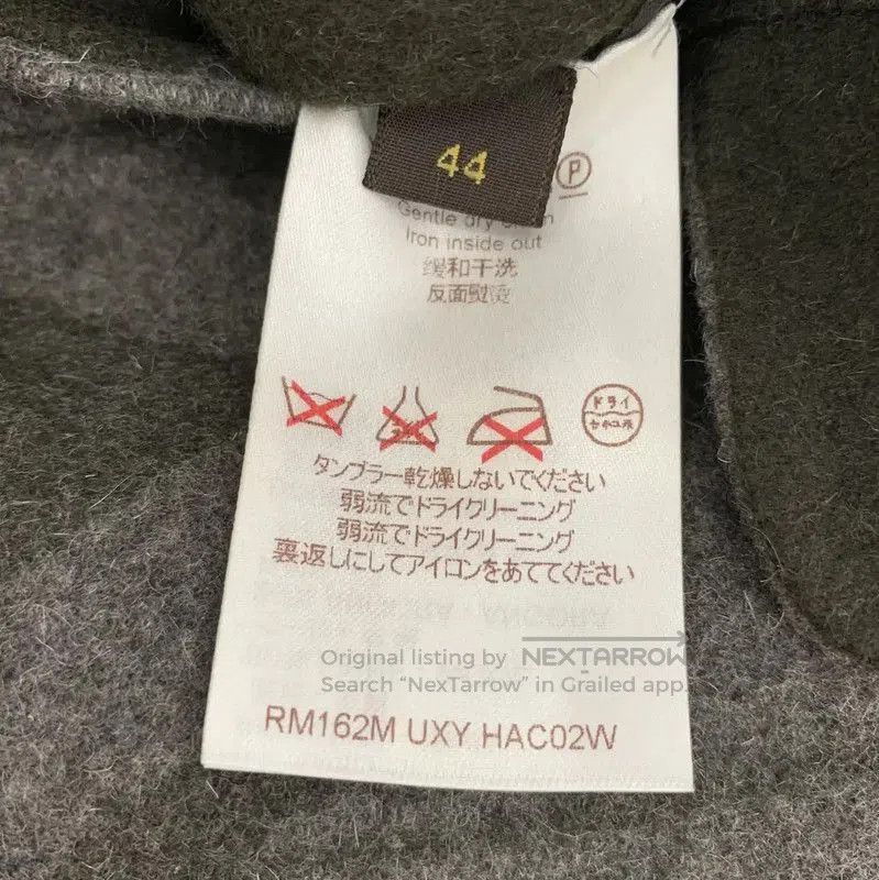Other Louis Vuitton Gray Wool Men's Coat . Size US L / EU 52-54 / 3 - 6 Thumbnail