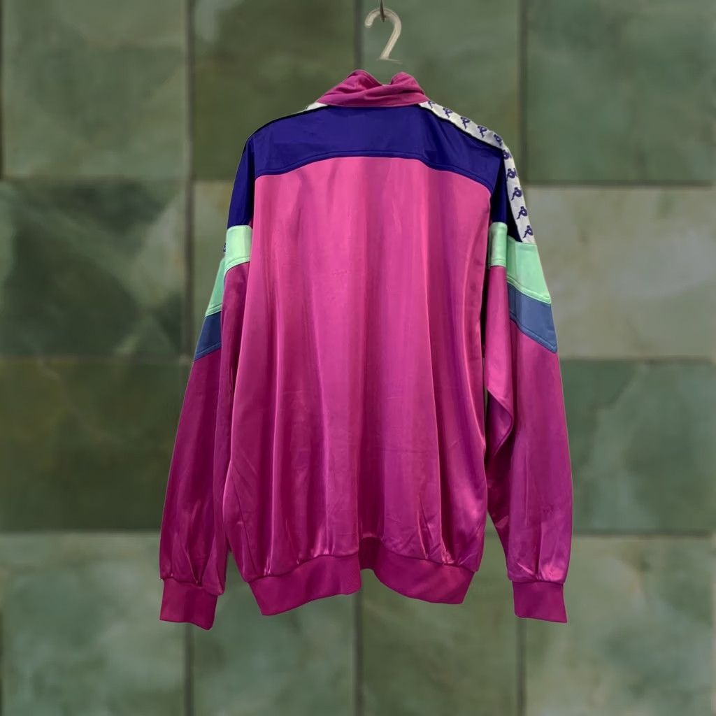 Kappa VINTAGE Kappa Track Jacket Full Zip 90s Retro Italy L Men’s Pink Purple Teal sizing L Size US L / EU 52-54 / 3 - 1 Thumbnail