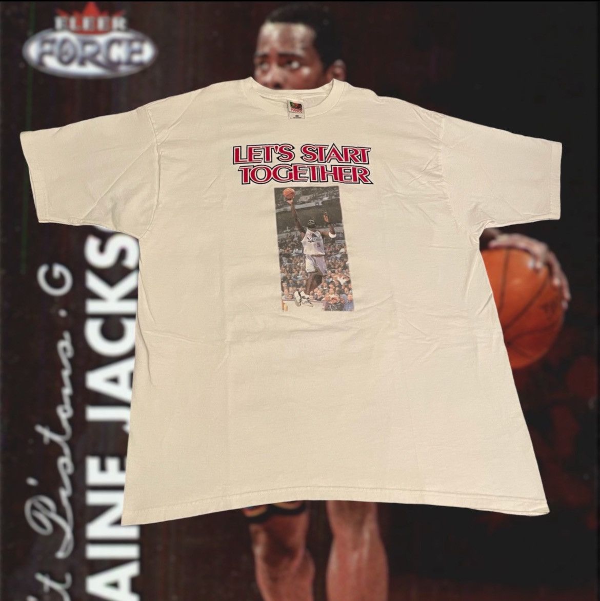 Vintage 2000 NBA Jermaine Jackson Detroit Pistons Tee