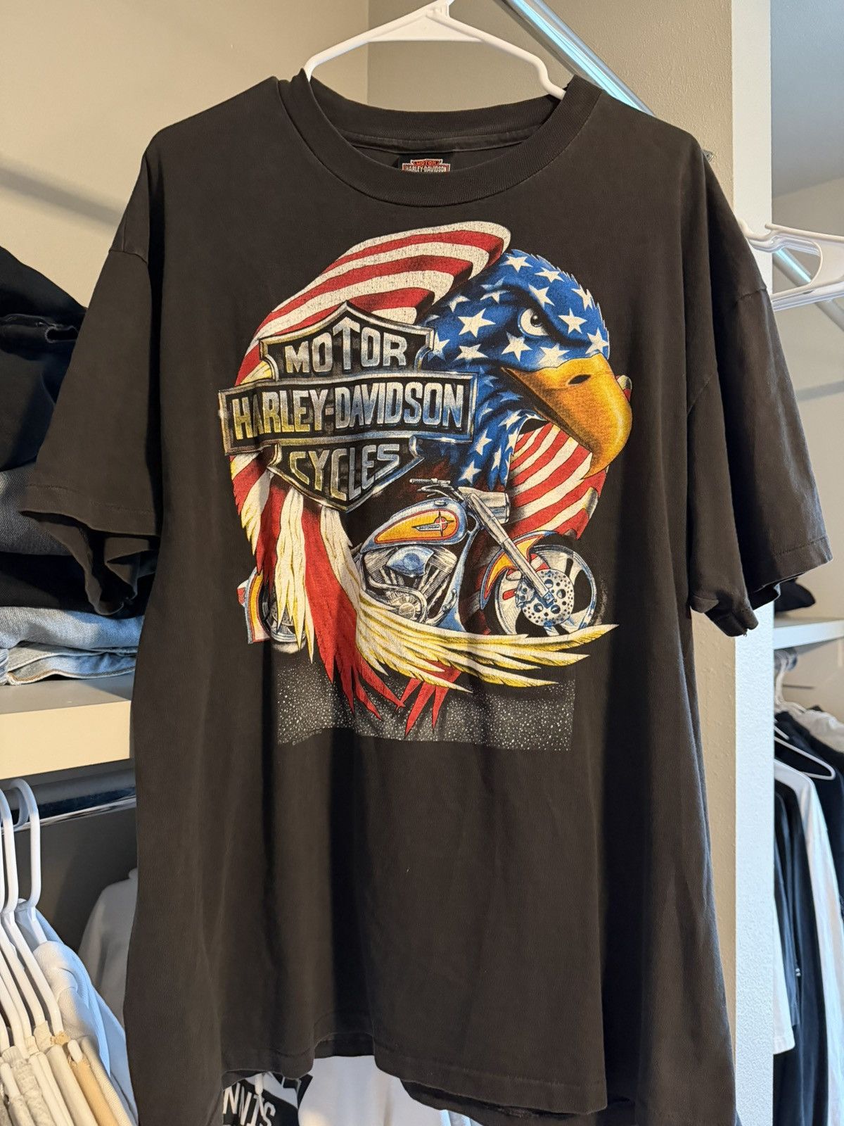 Vintage 1994 Harley-Davidson “Freedom” double-sided graphic tee Size US XL / EU 56 / 4 - 1 Thumbnail
