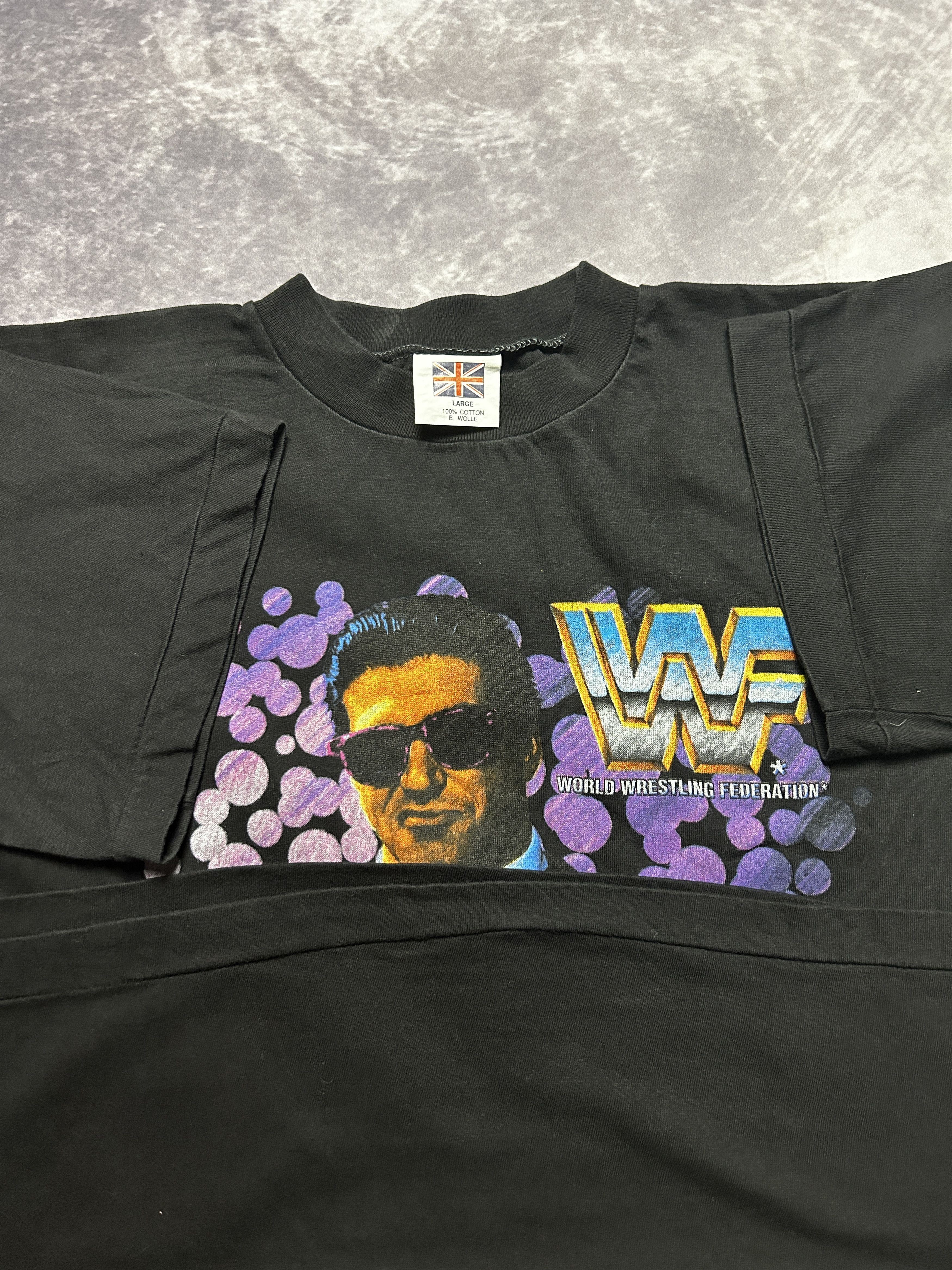 WWE Vintage WWF Rick Martel The Model 1992 T-shirt Size US L / EU 52-54 / 3 - 4 Thumbnail
