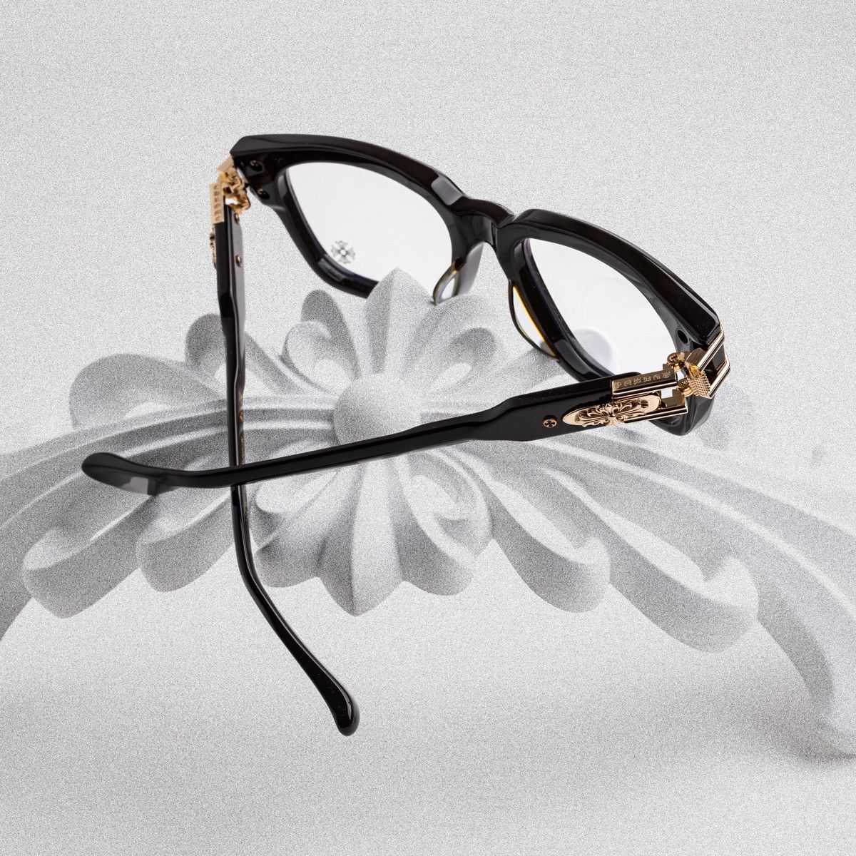 Chrome Hearts CHROME HEARTS BULGE CLASSIC BROWN GLASSES Size ONE SIZE - 7 Thumbnail
