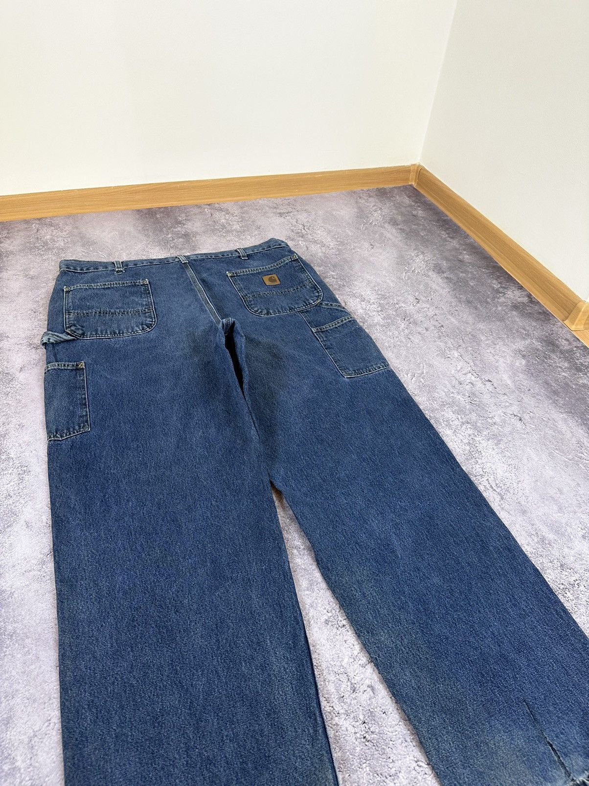 Carhartt Vintage Carhartt USA Cargo Carpenter Baggy Work Pants Jeans Size US 40 / EU 56 - 5 Thumbnail