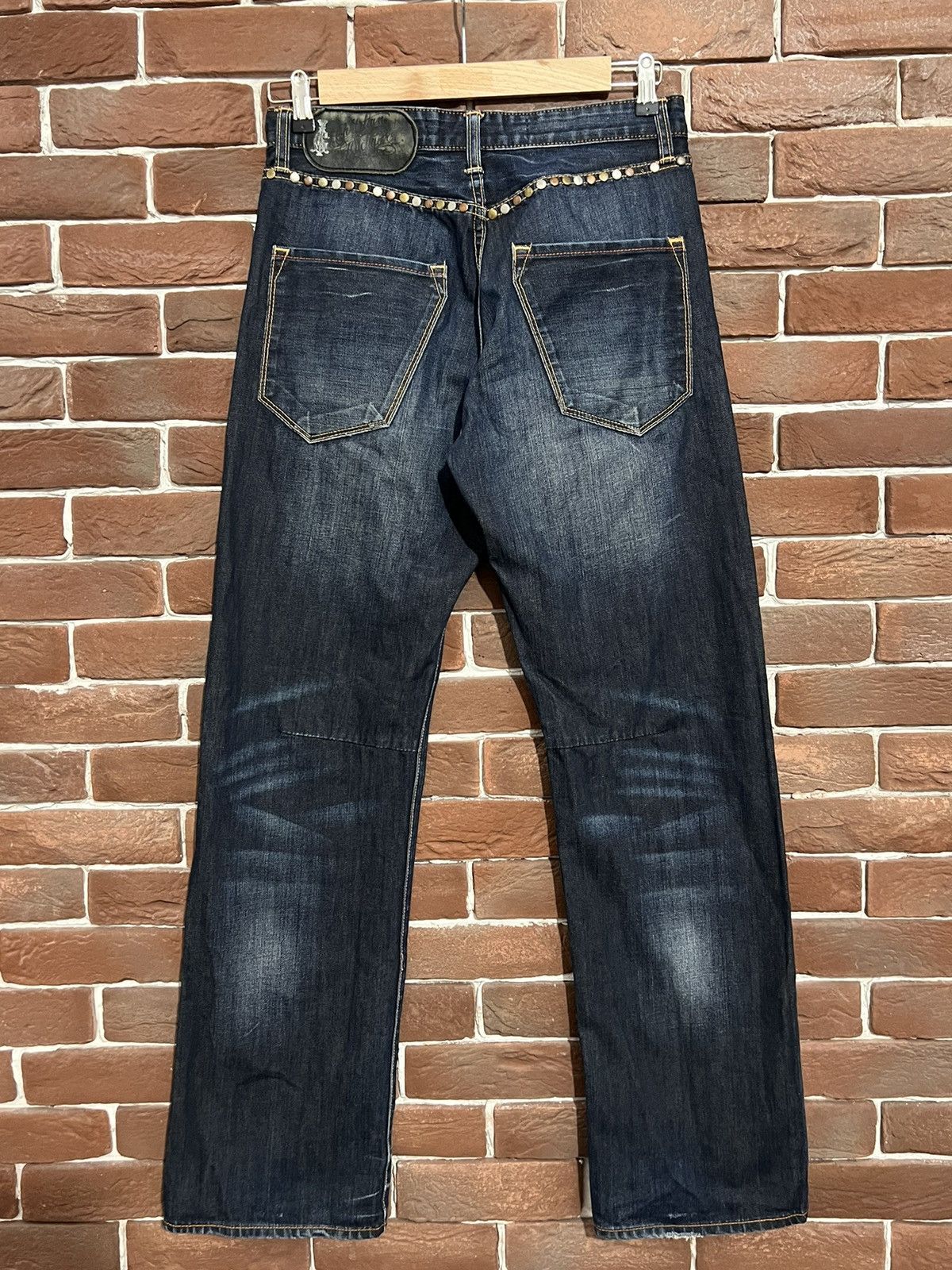 Christian Audigier Christian Audigier 31x34 Vintage Y2k Denim Pant Rare Hype Size US 31 - 2 Thumbnail
