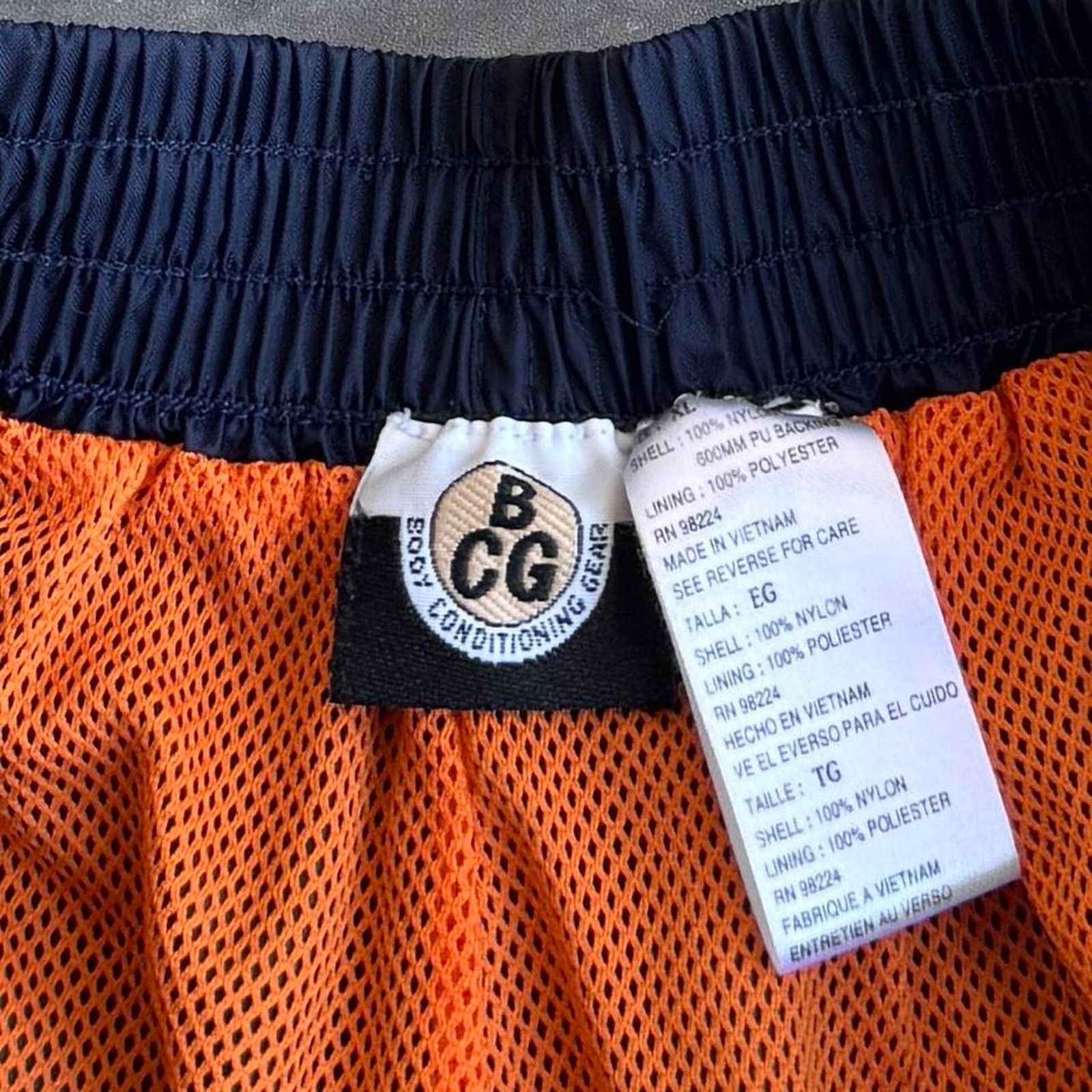 JNCO × Japanese Brand × Nike ACG Vintage Y2K Technical Navy & Orange Baggy Opium Trackpants Size US 30 / EU 46 - 3 Thumbnail