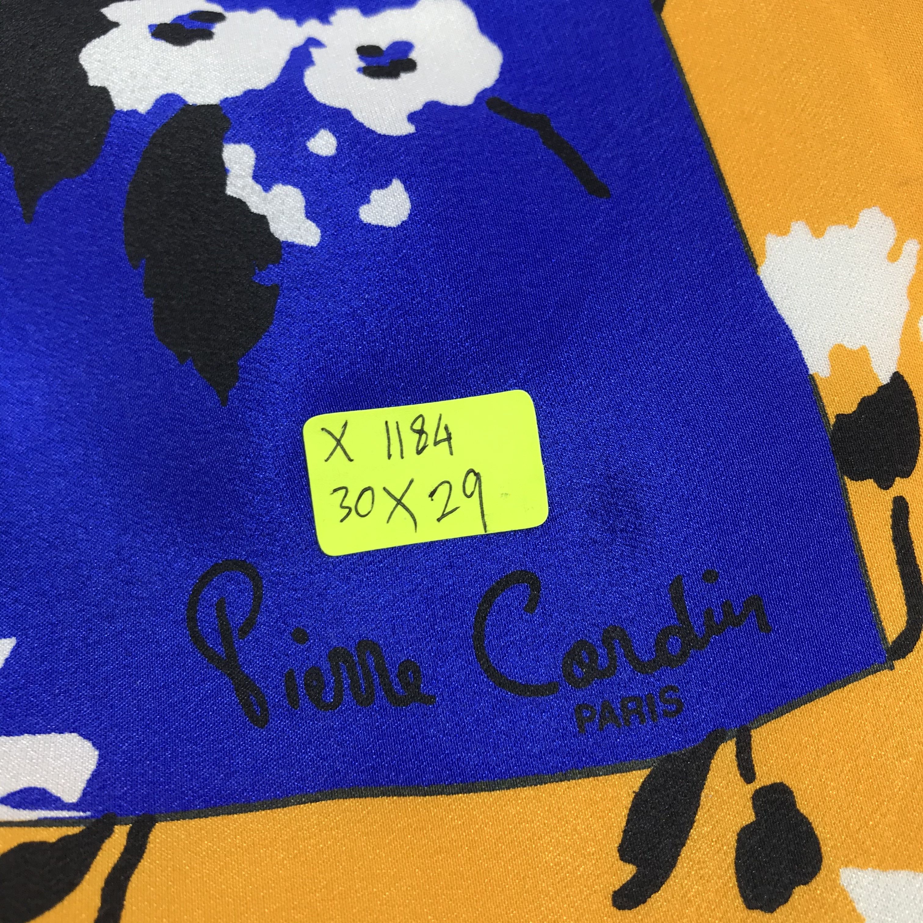 Pierre Cardin Vintage Pierre Cardin Silk Scarf Size ONE SIZE - 6 Thumbnail