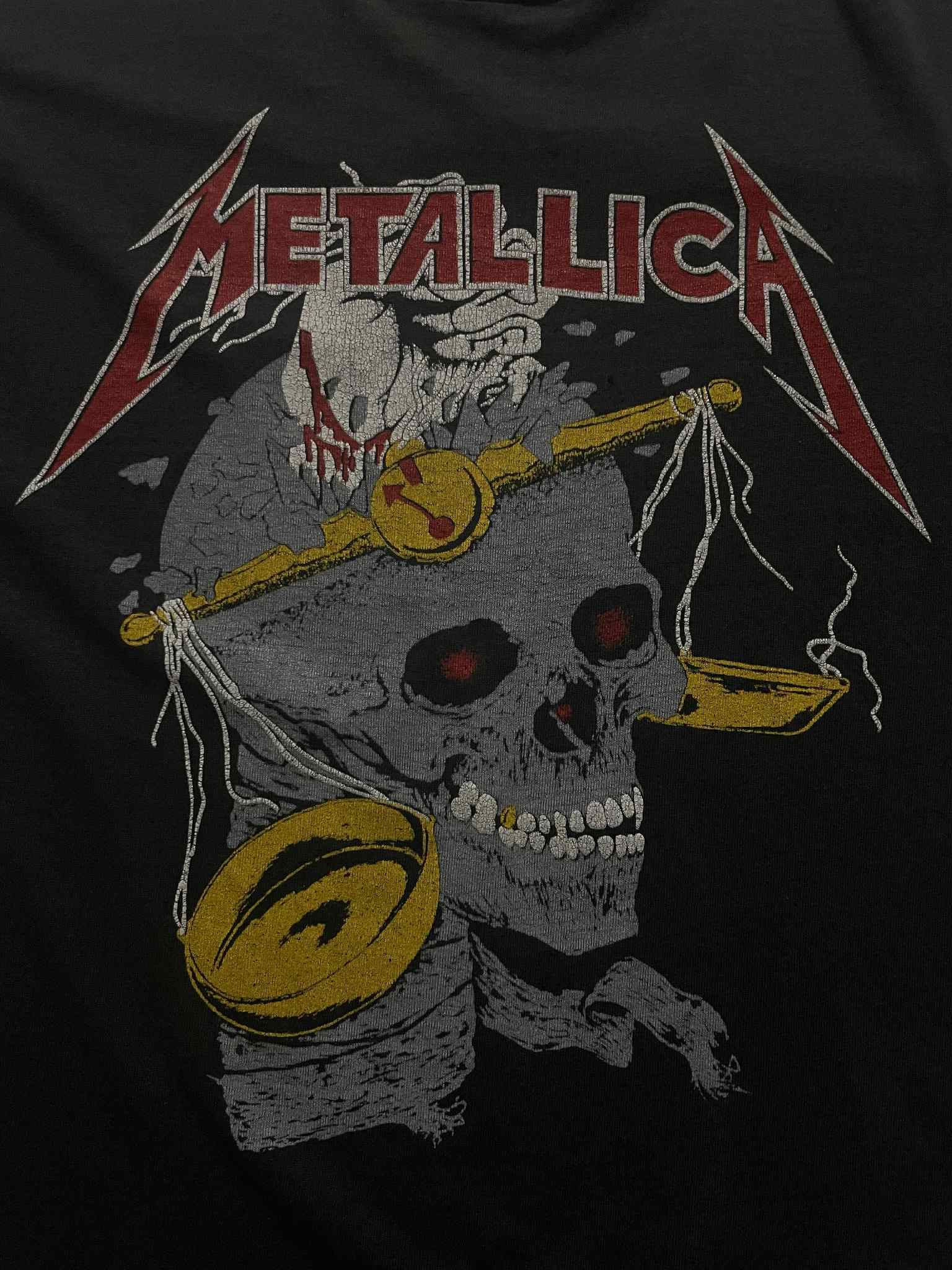 Band Tees Vintage Metallica Band Shirt Size US L / EU 52-54 / 3 - 9 Thumbnail