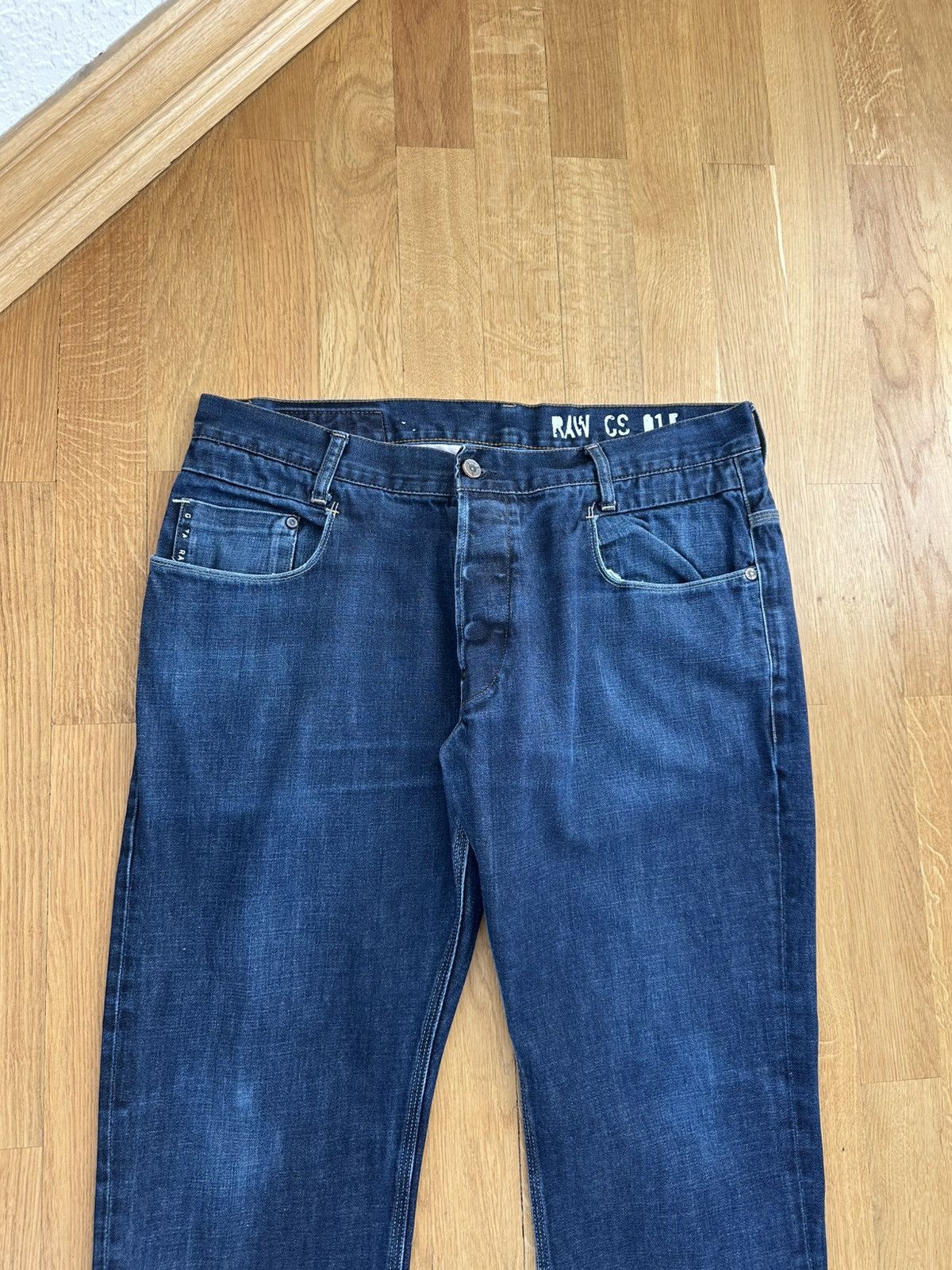 G-Star Vintage G-star Raw Denim Blue Jeans Bag Logo Fit 38/34 Size Size US 38 / EU 54 - 3 Thumbnail