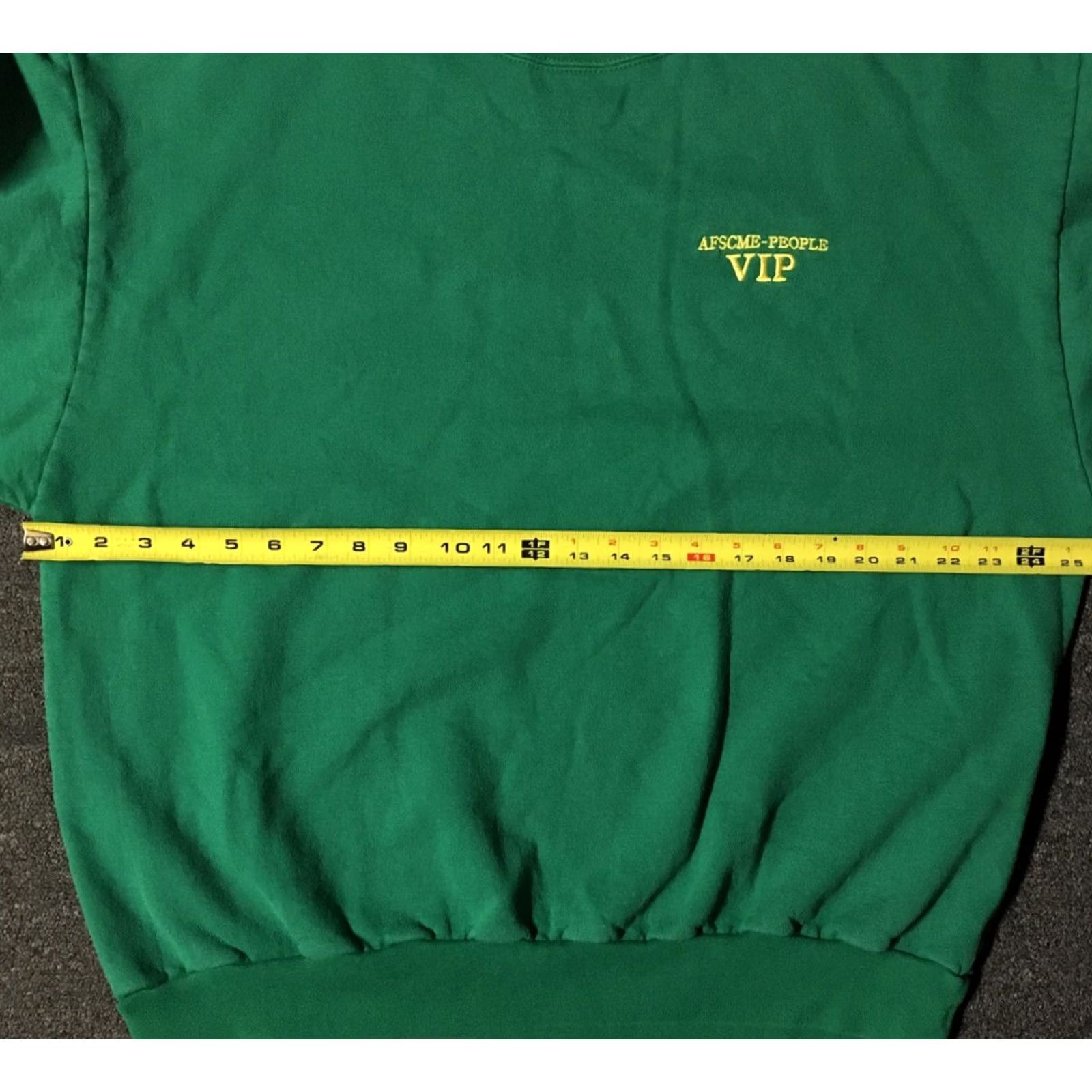 Vintage VINTAGE Union Line Sweatshirt XL Green 80s 90s Grunge USA Made Men Pullover Striped Logo Rock Size US XL / EU 56 / 4 - 6 Thumbnail