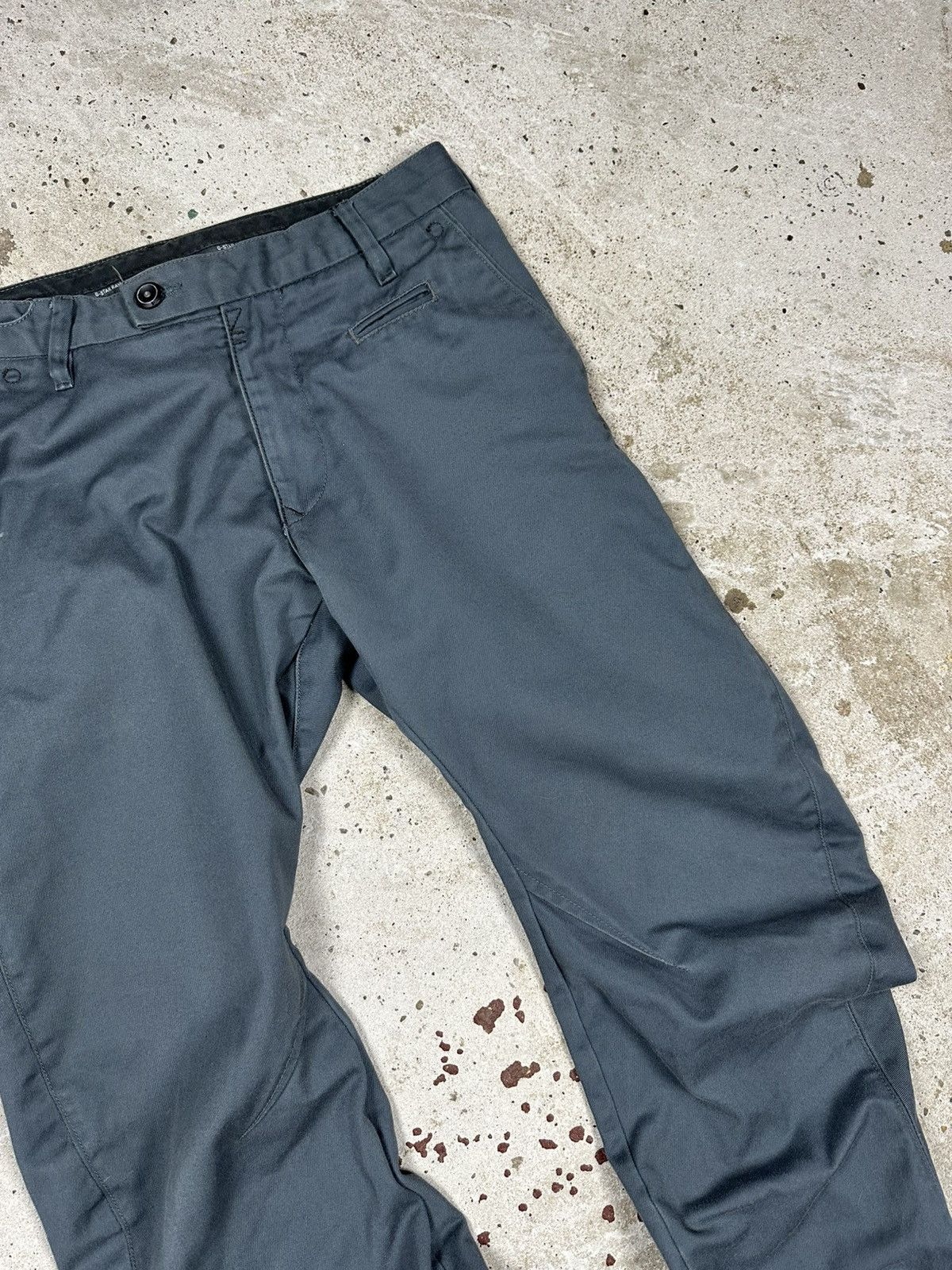 G-Star Vintage Y2K G Star Raw 3301 Chino Loose Tapered Pants Size US 31 - 6 Thumbnail