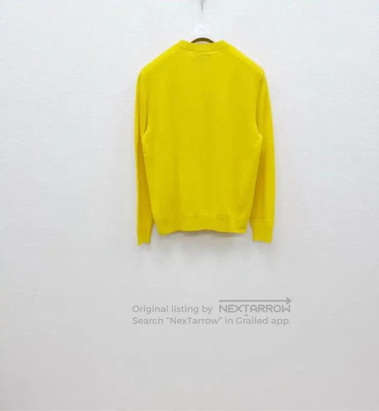 Dsquared2 DSQUARED2 Yellow Cashmere Long Sleeve Sweater . Size US L / EU 52-54 / 3 - 5 Thumbnail