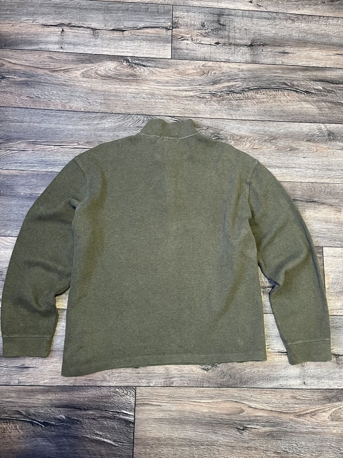 Polo Ralph Lauren × Ralph Lauren × Vintage Vintage Polo Ralph Lauren 3/4 Zip Cotton Pullover Jumper XXL Size US XXL / EU 58 / 5 - 5 Thumbnail