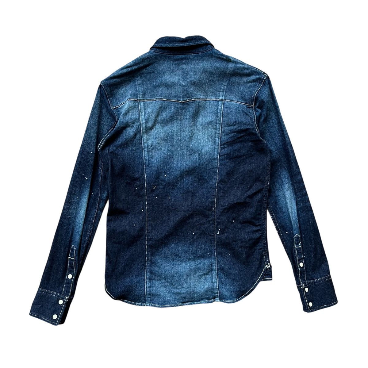 Vanquish Black By Vanquish Denim Shirt Size US S / EU 44-46 / 1 - 2 Thumbnail