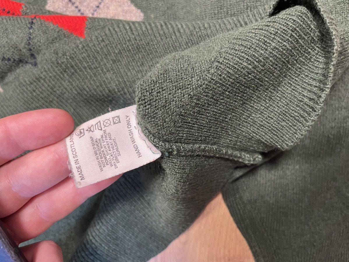 Burberry × Vintage Vintage Berberry multiple colour 100% wool rare sweater Size US L / EU 52-54 / 3 - 5 Thumbnail