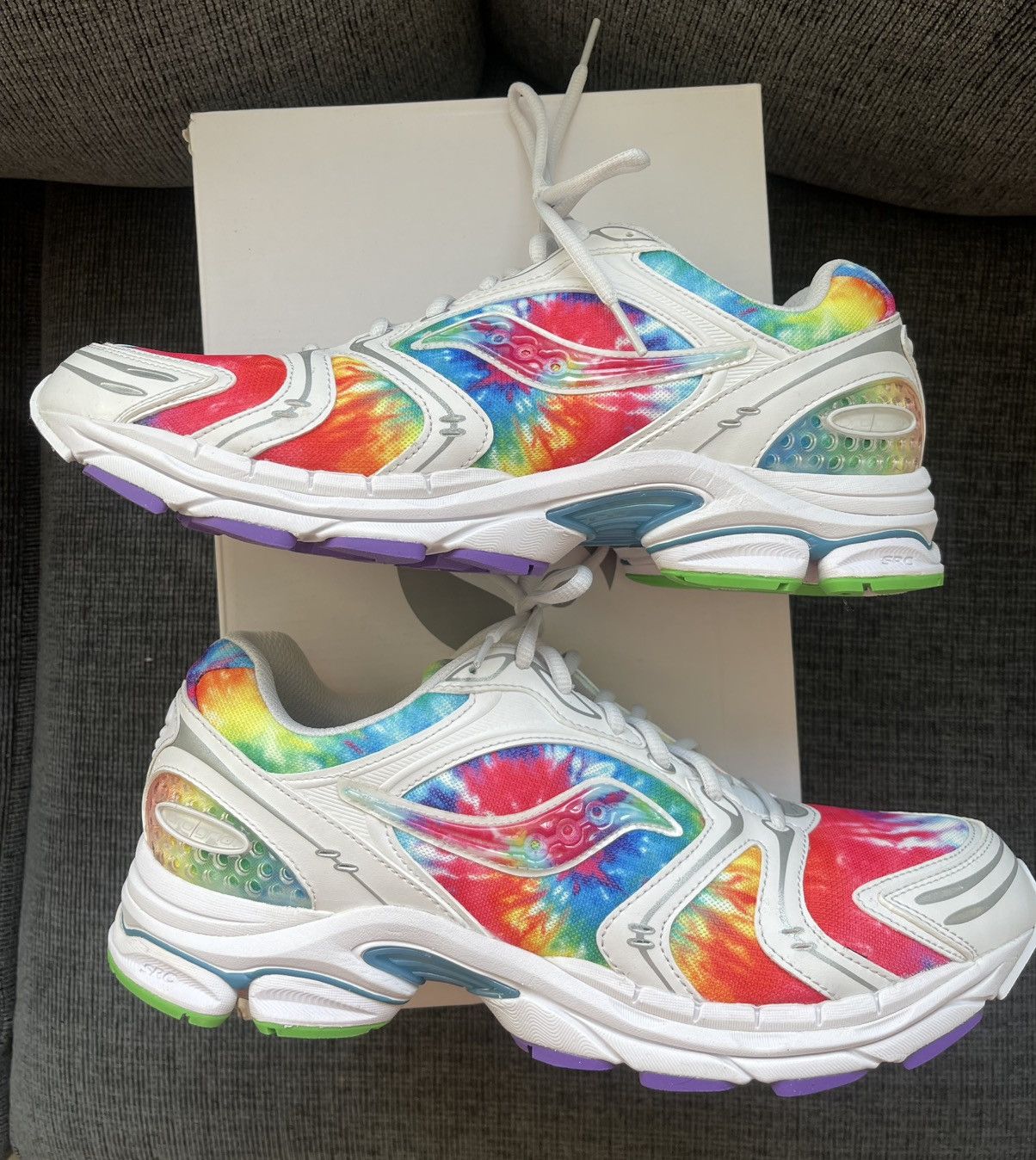 Saucony Saucony Progrid Triumph 4 Tie Dye Size US 11.5 / EU 44-45 - 3 Thumbnail